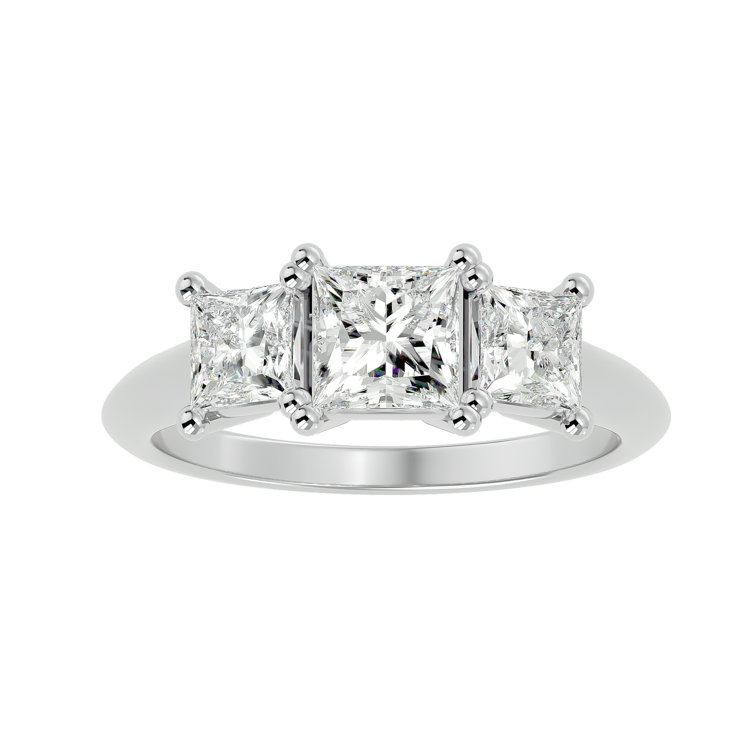 Astra Three Stone Ring