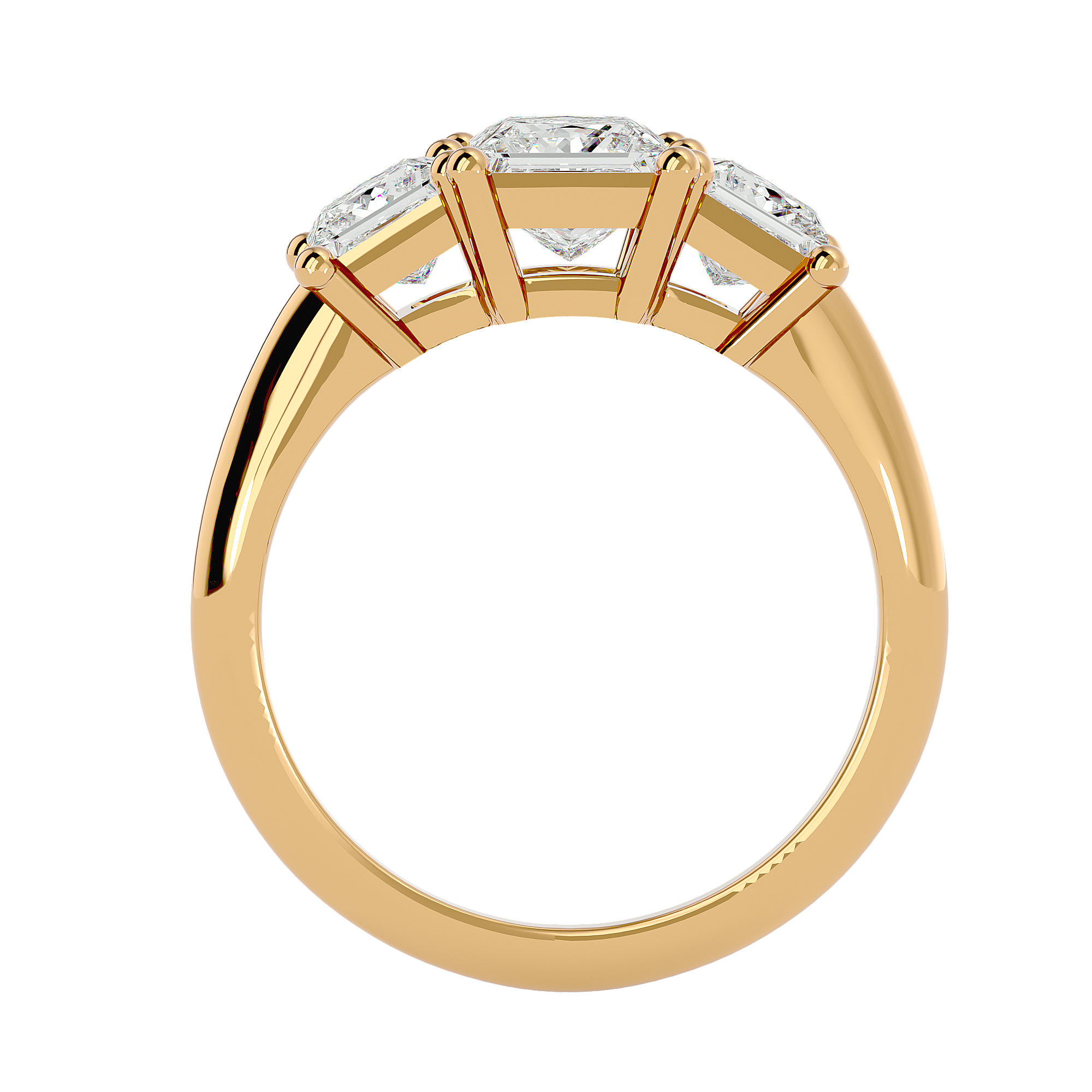Astra Three Stone Ring
