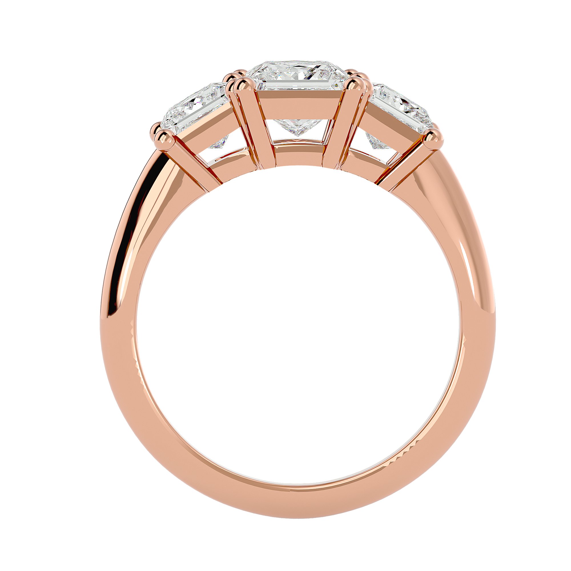 Astra Three Stone Ring