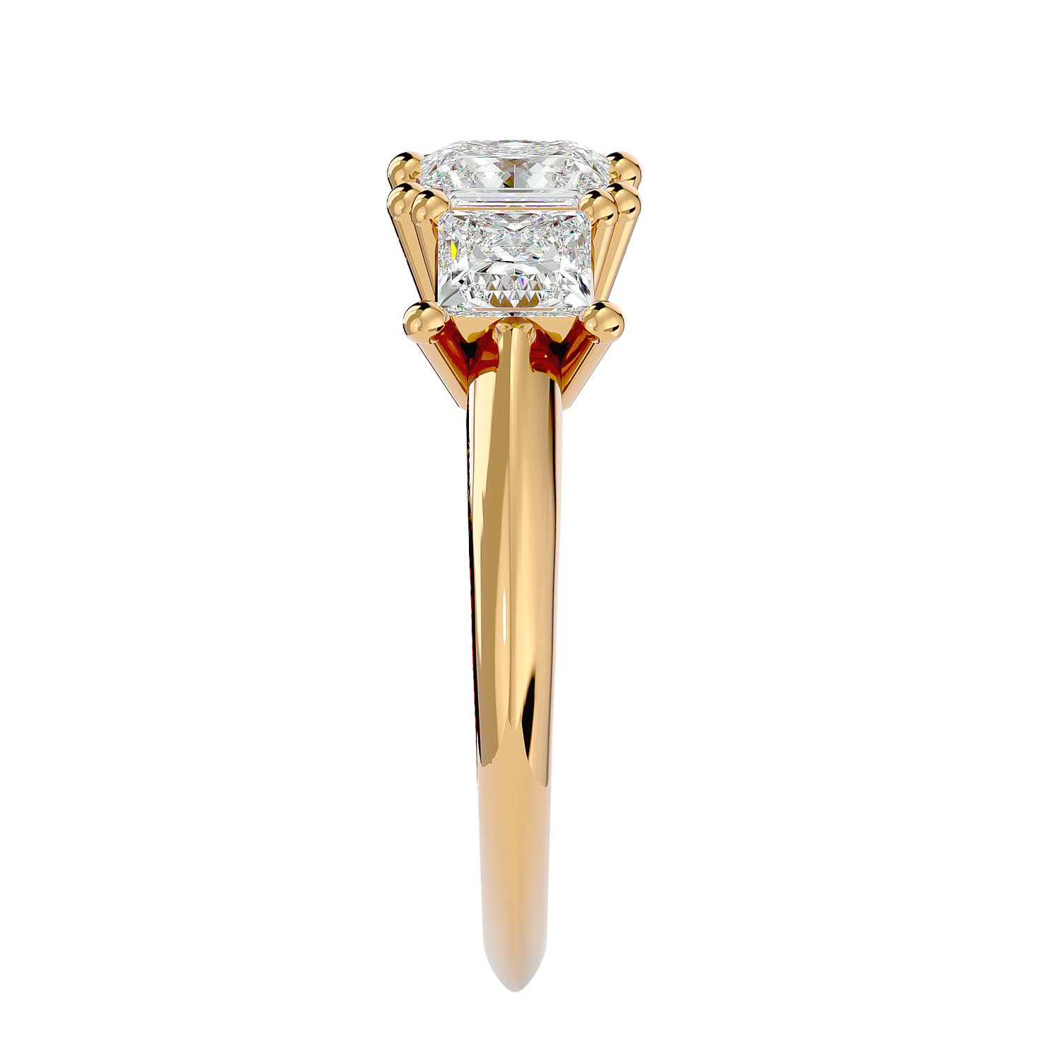 Astra Three Stone Ring