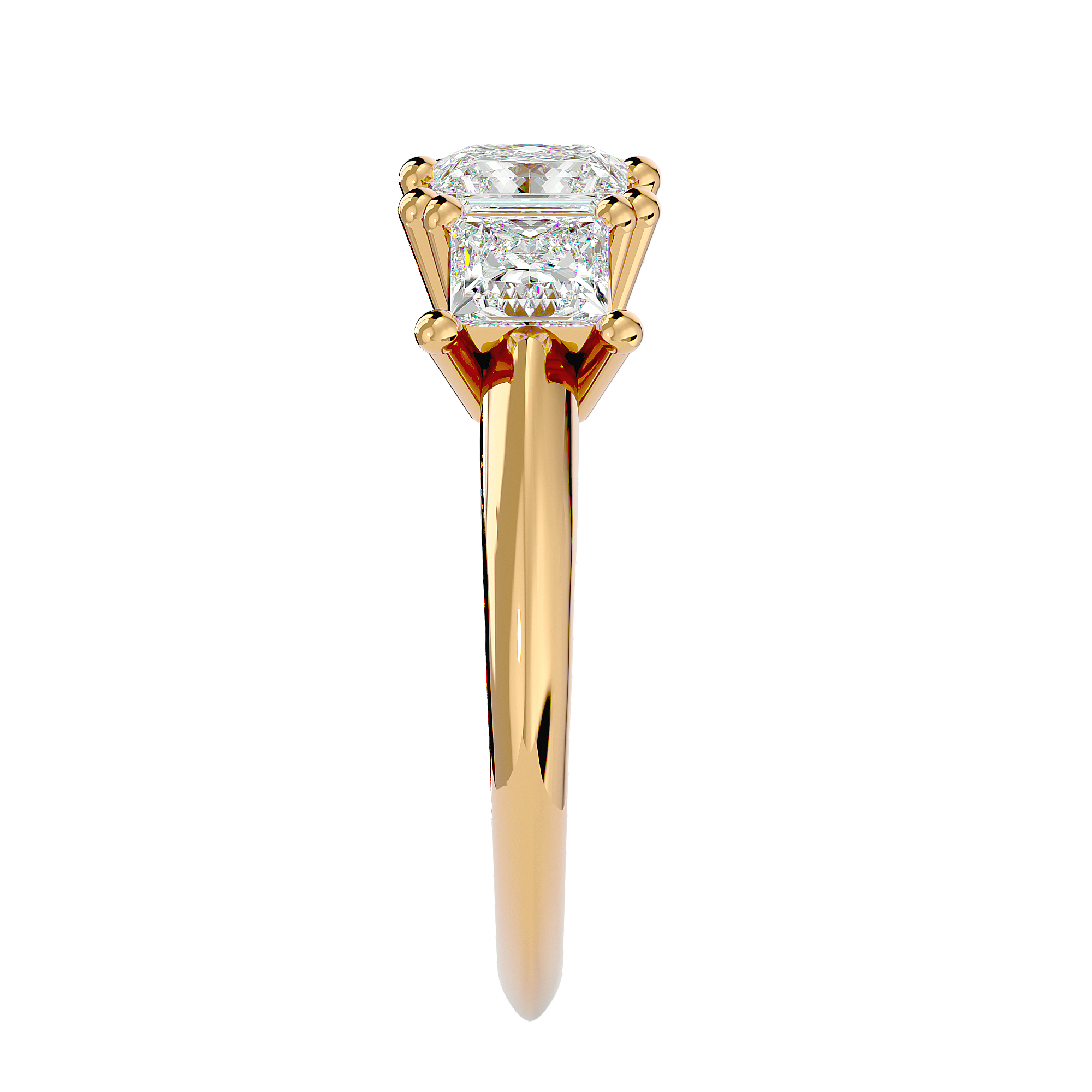 Astra Three Stone Ring