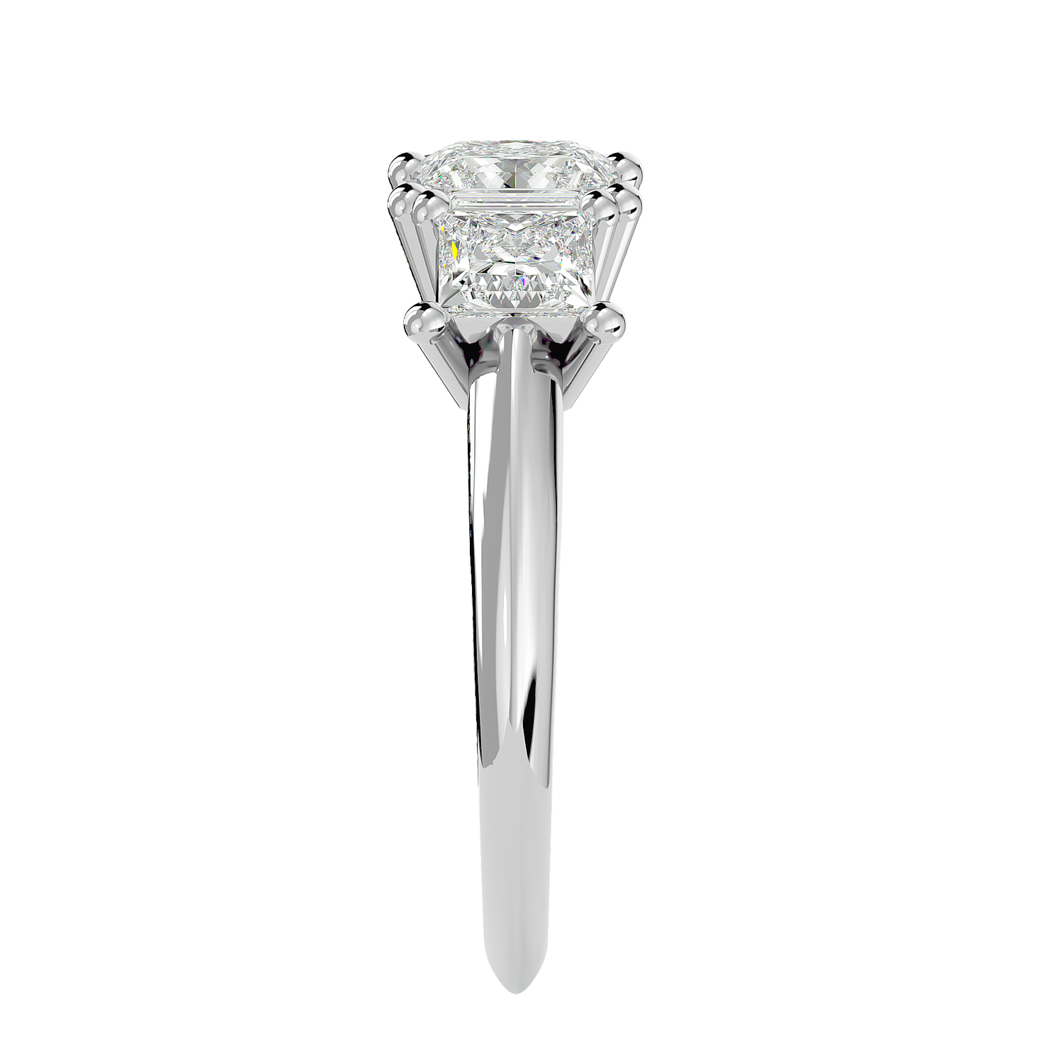 Astra Three Stone Ring