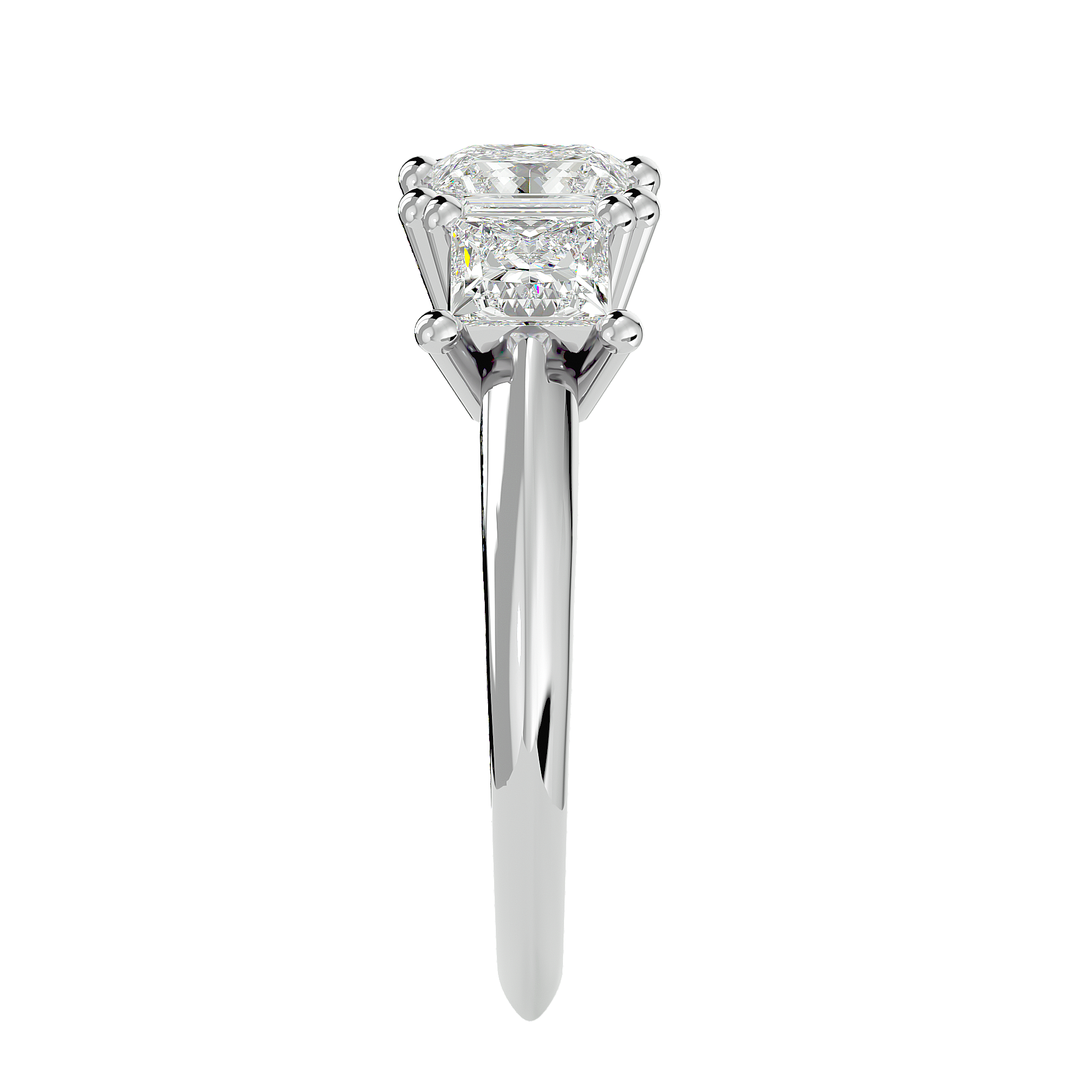 Astra Three Stone Ring