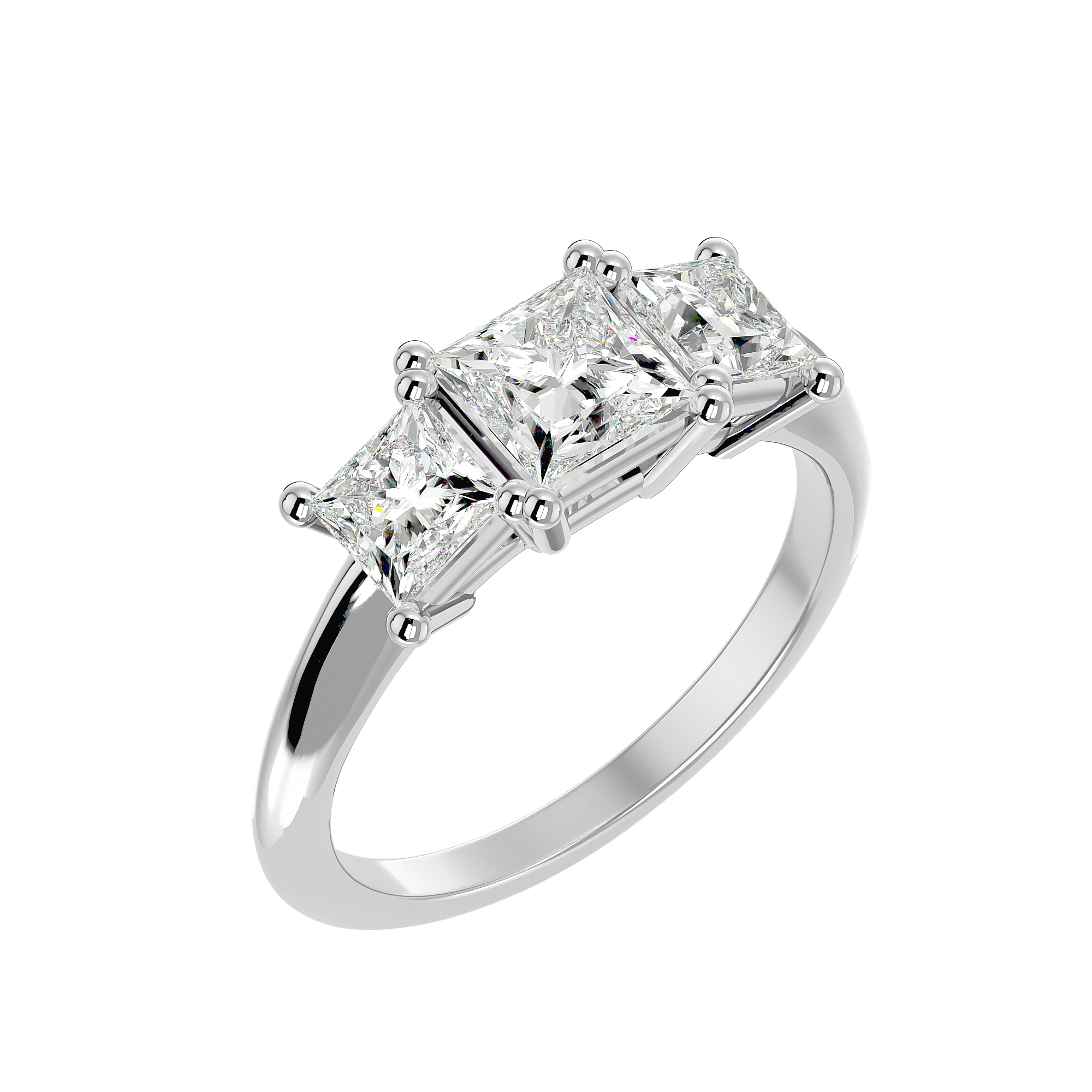 Astra Three Stone Ring