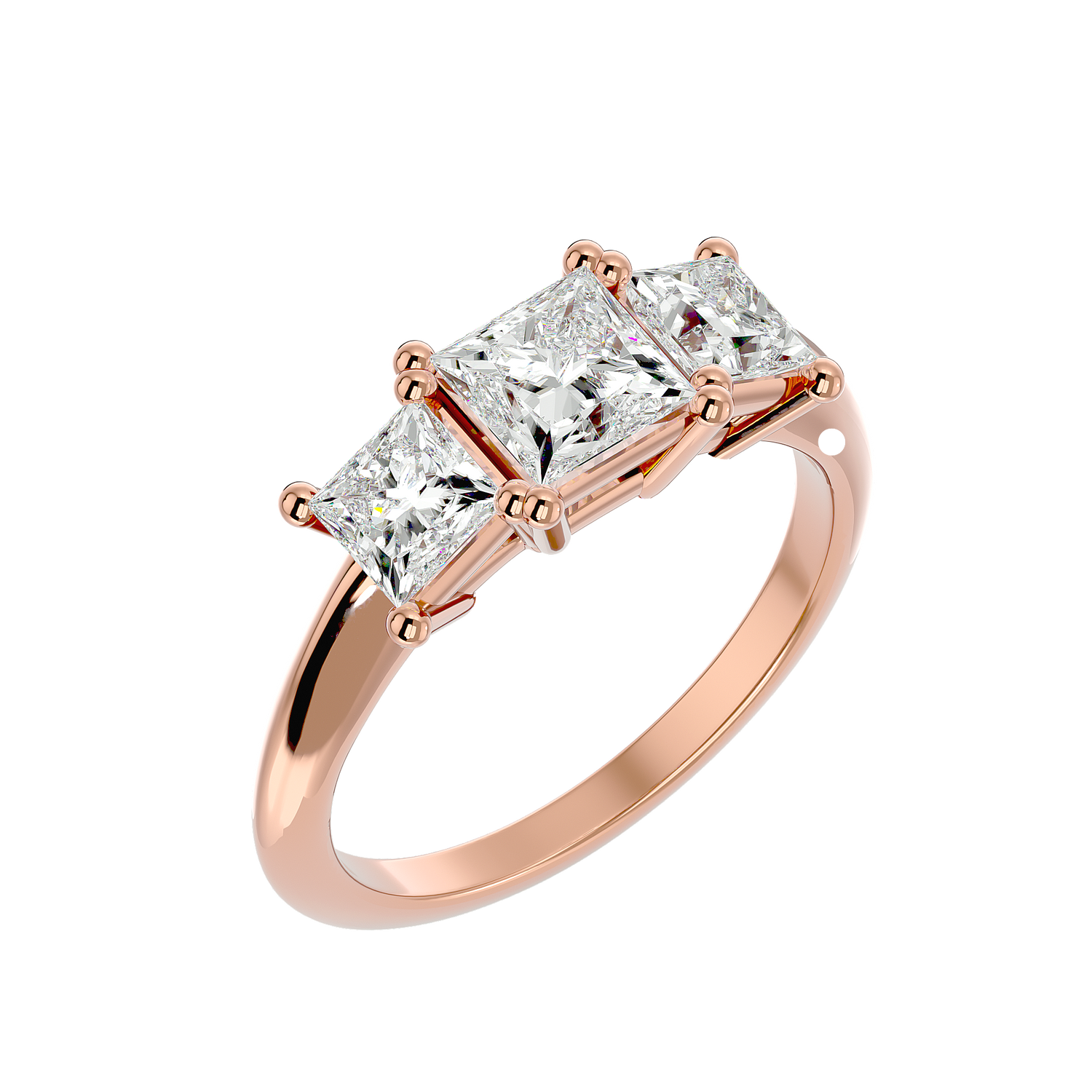 Astra Three Stone Ring