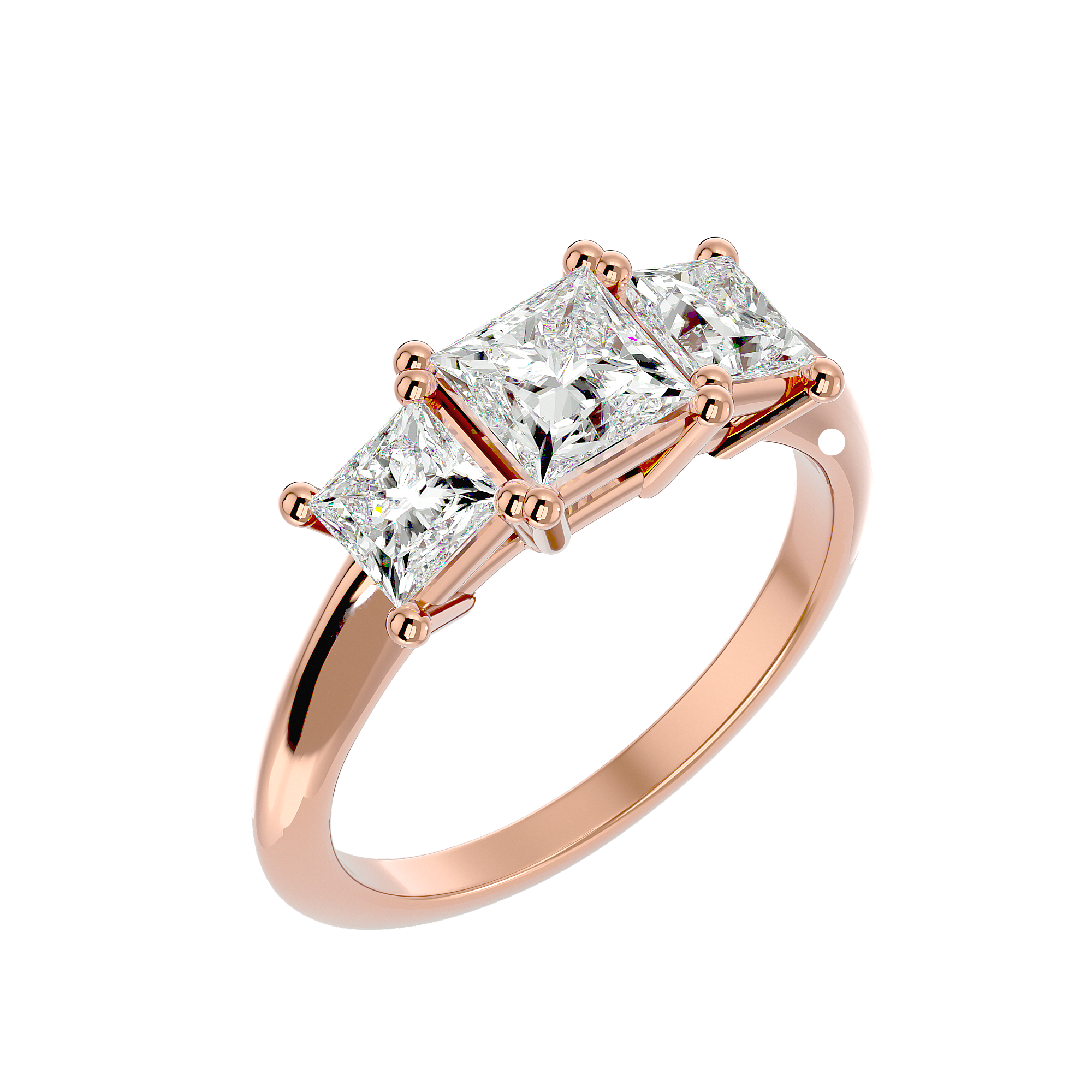 Astra Three Stone Ring