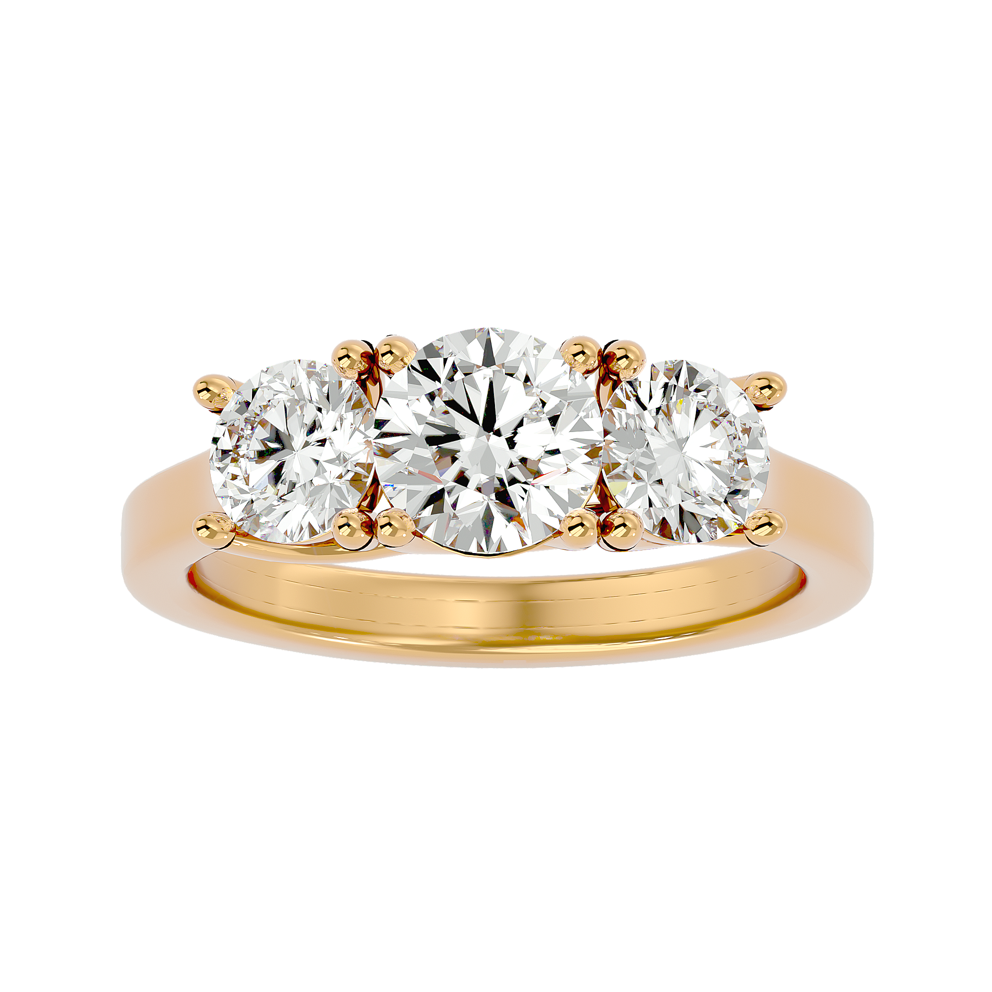 Adya Three Stone Ring