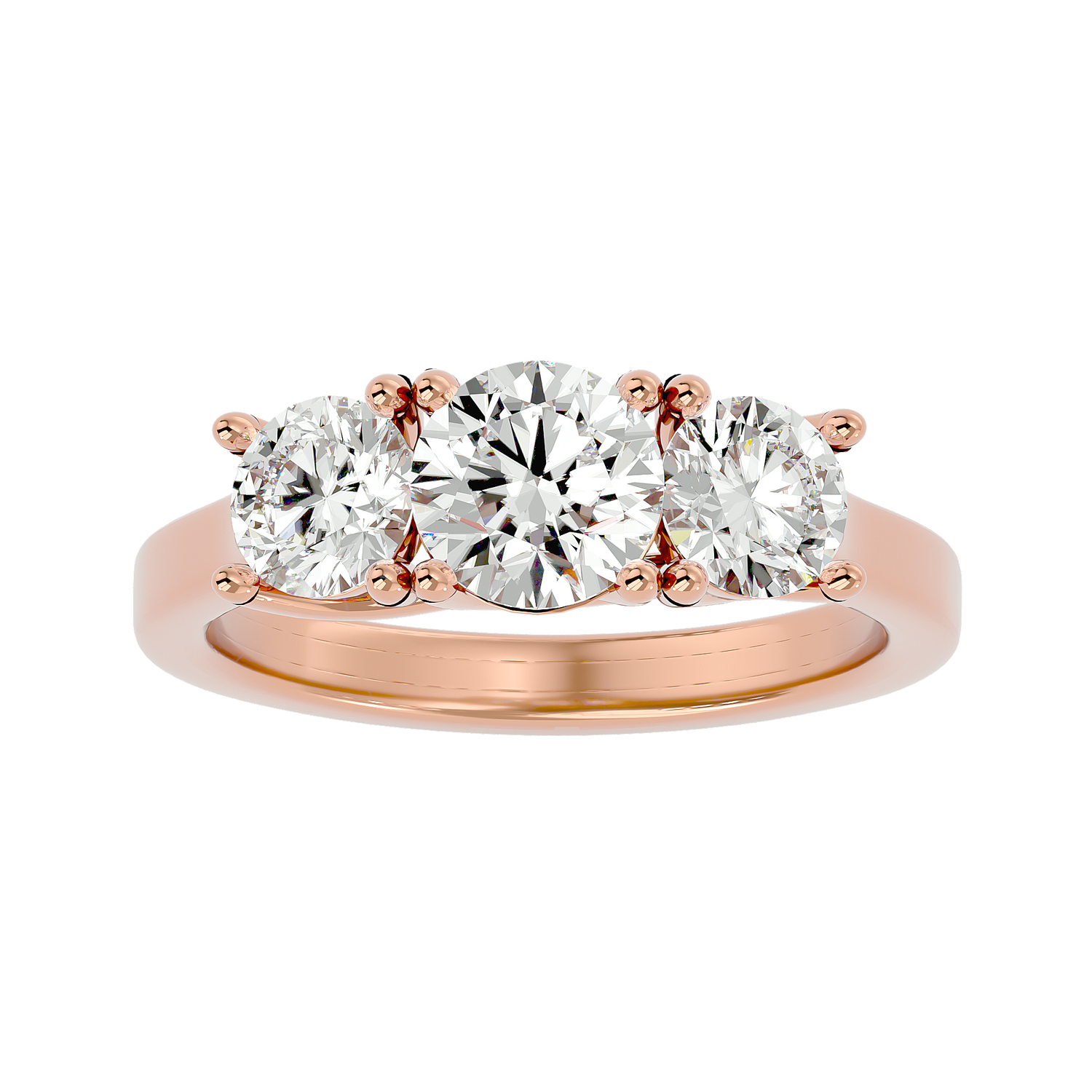 Adya Three Stone Ring