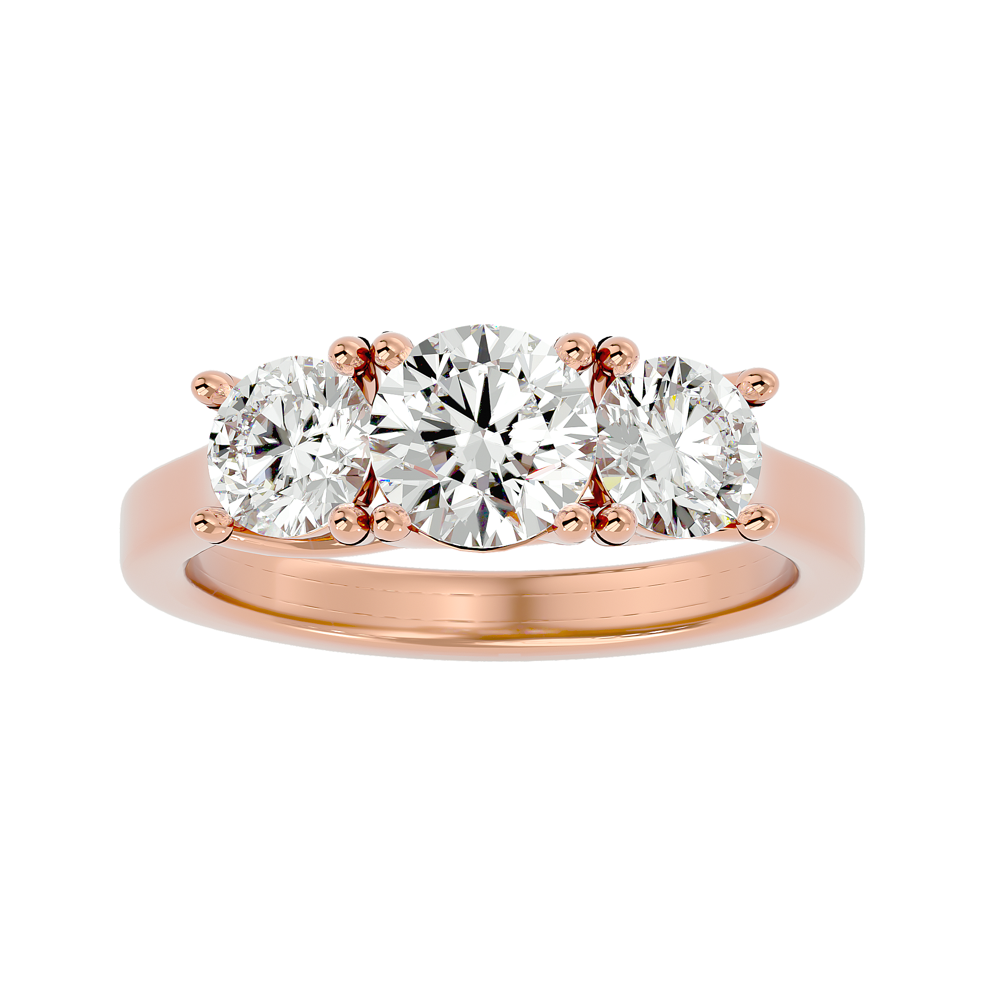 Adya Three Stone Ring