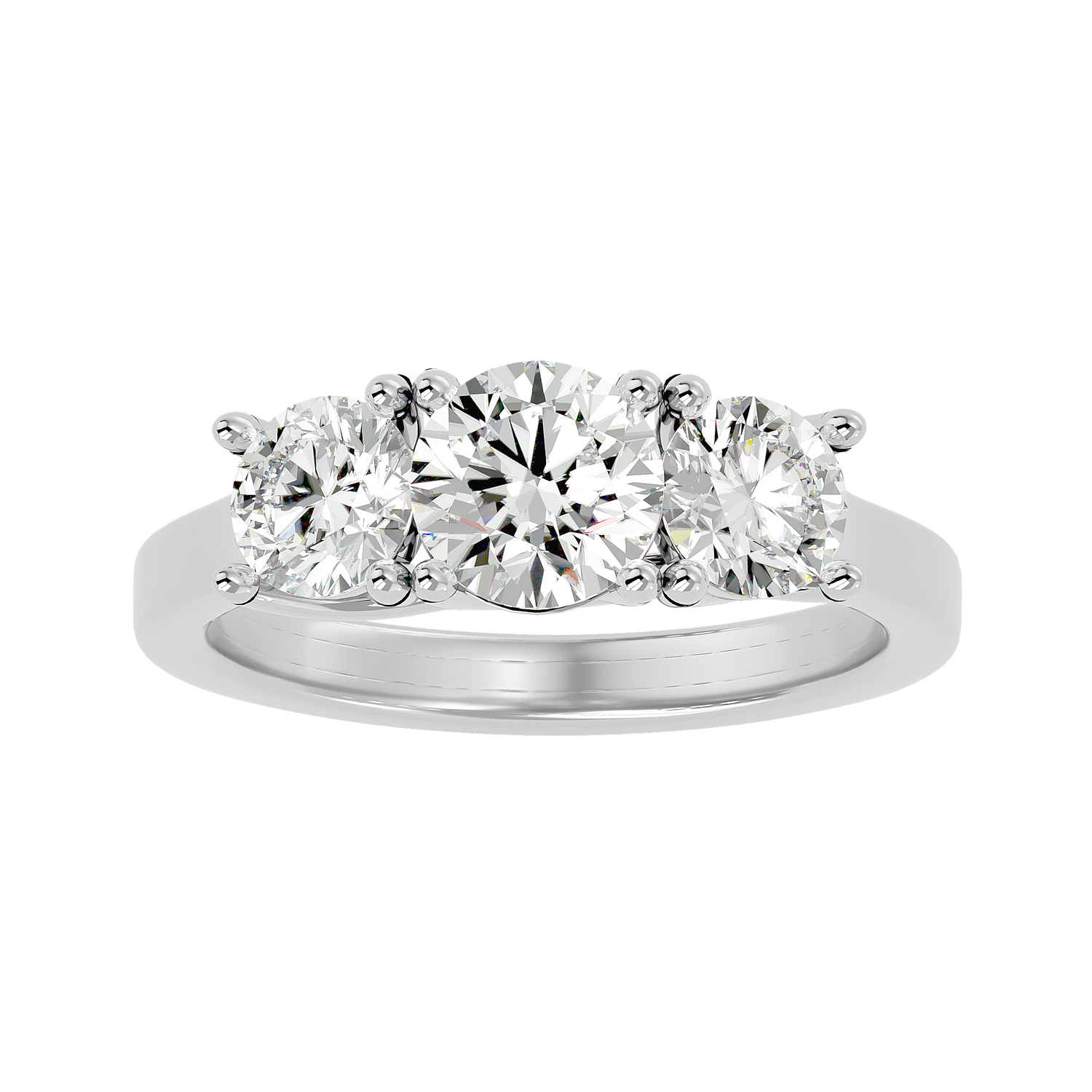 Adya Three Stone Ring
