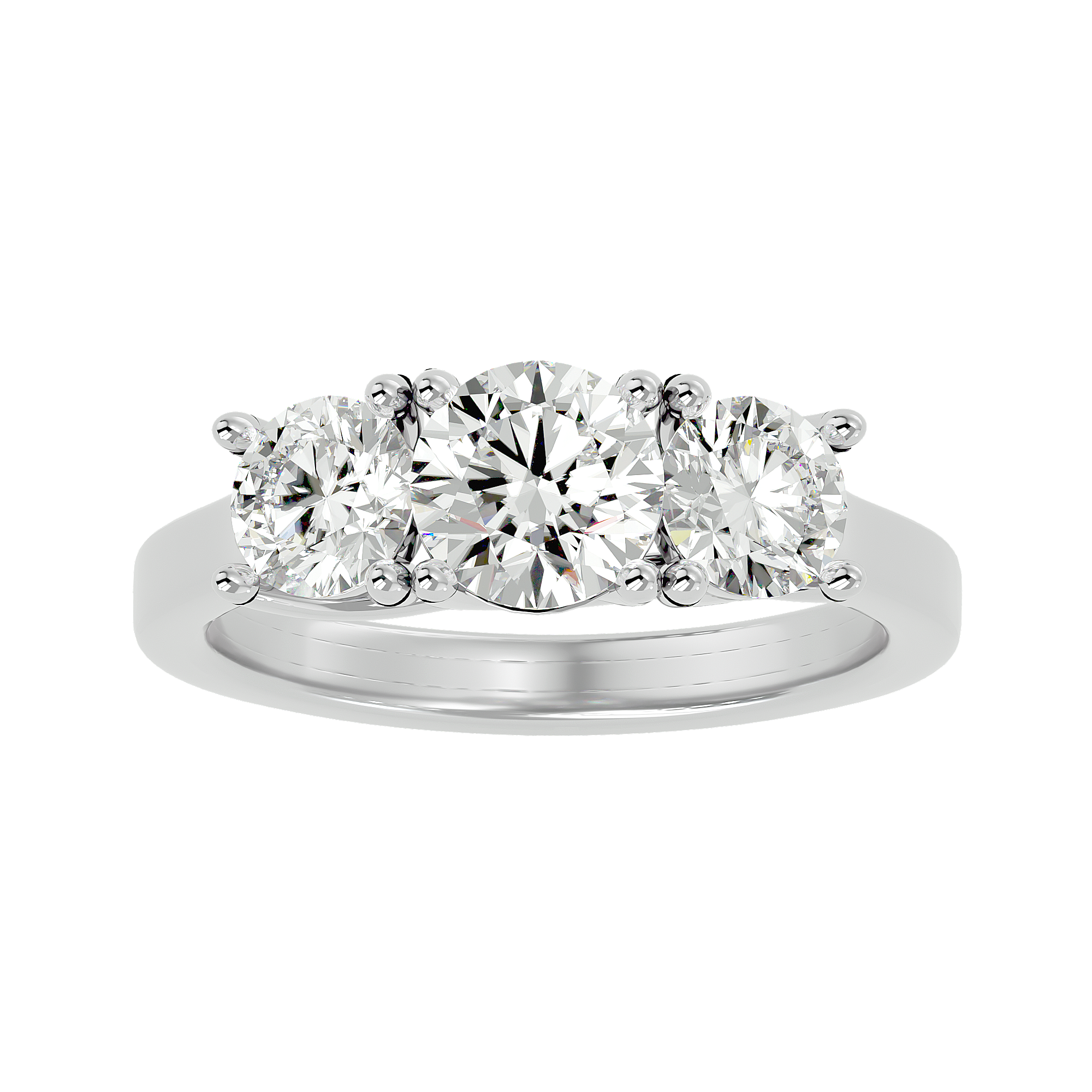Adya Three Stone Ring