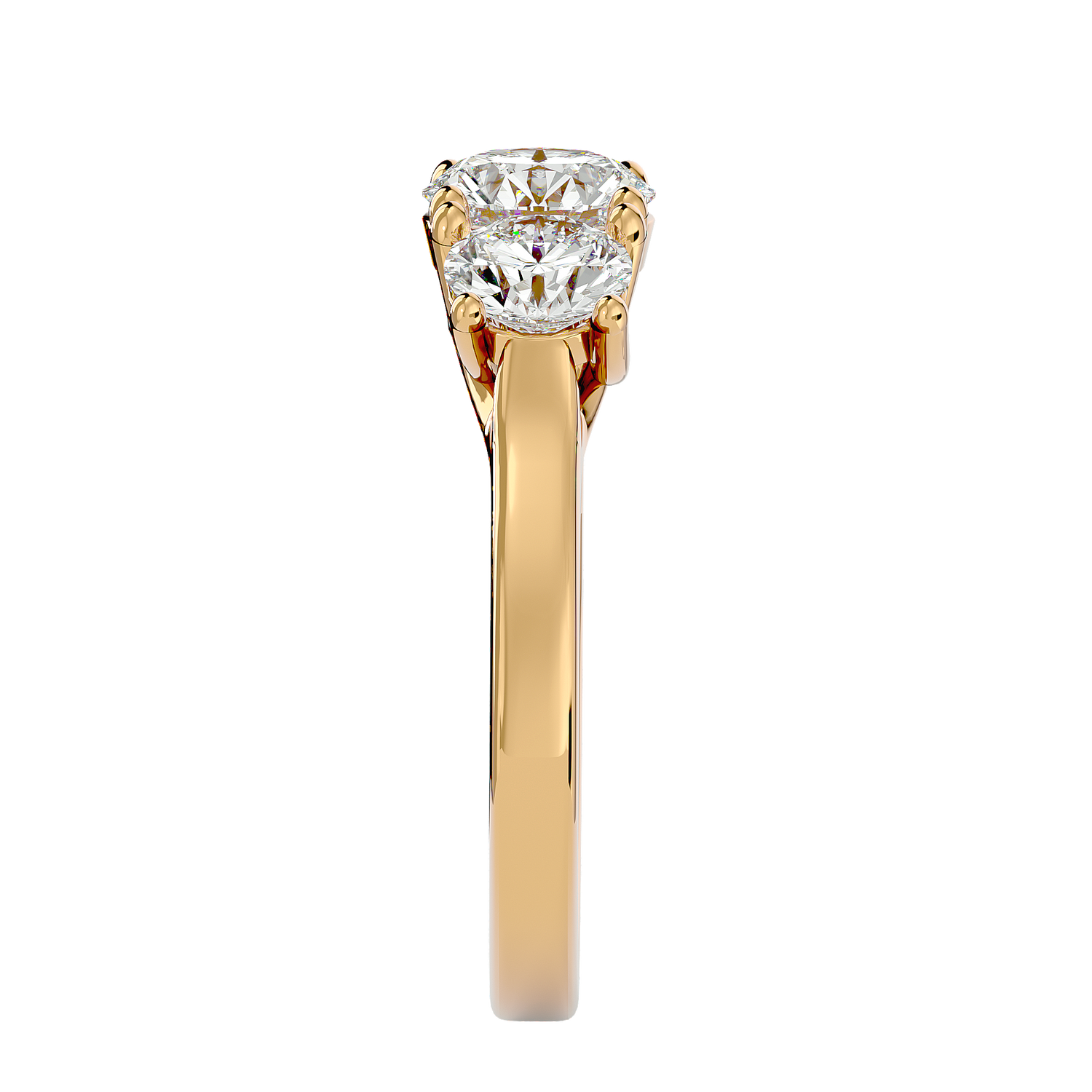 Adya Three Stone Ring