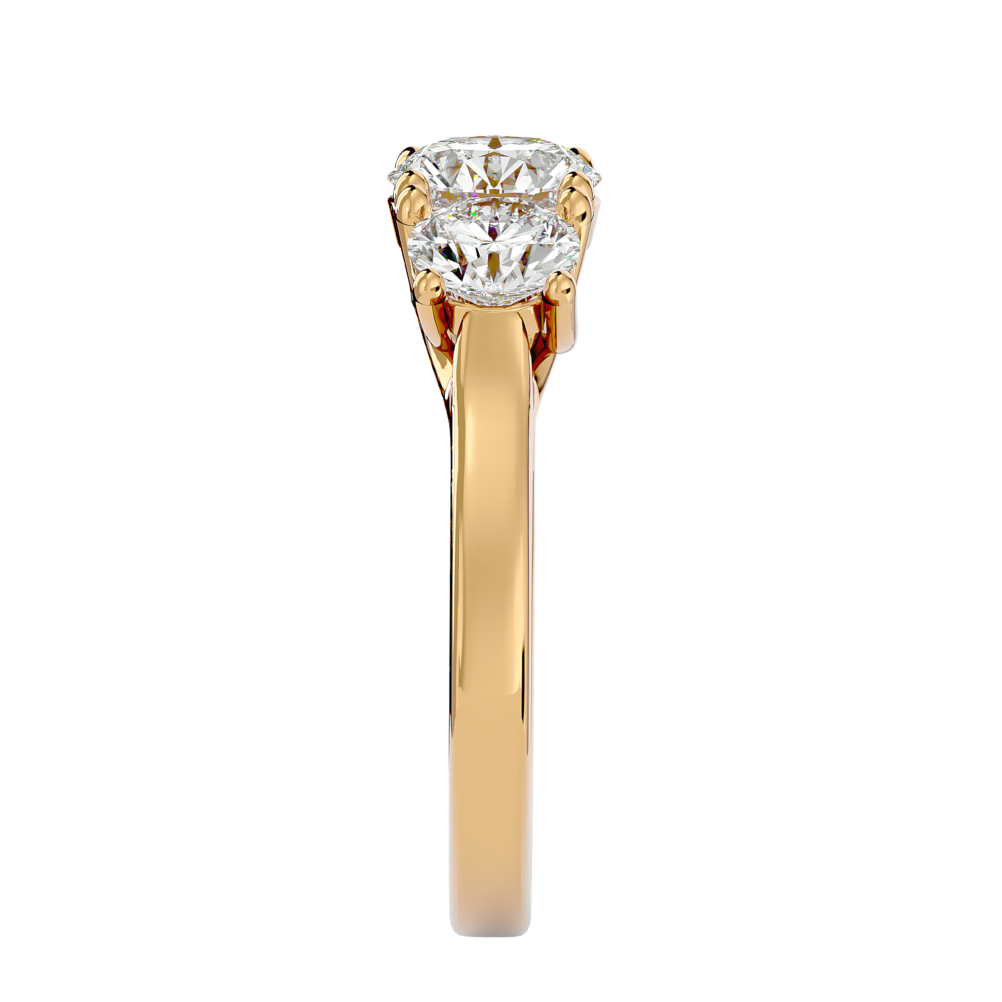 Adya Three Stone Ring