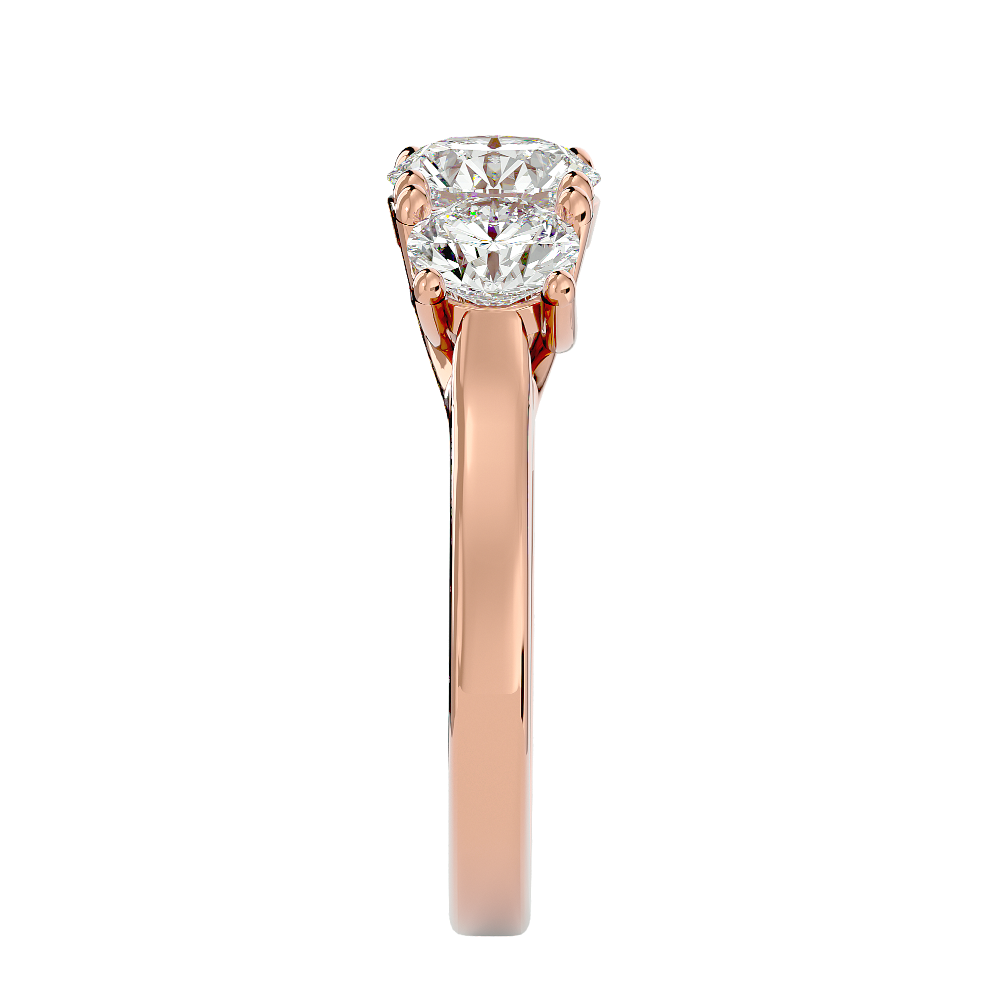 Adya Three Stone Ring