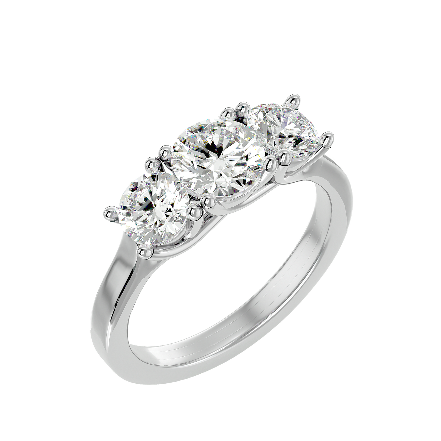 Adya Three Stone Ring