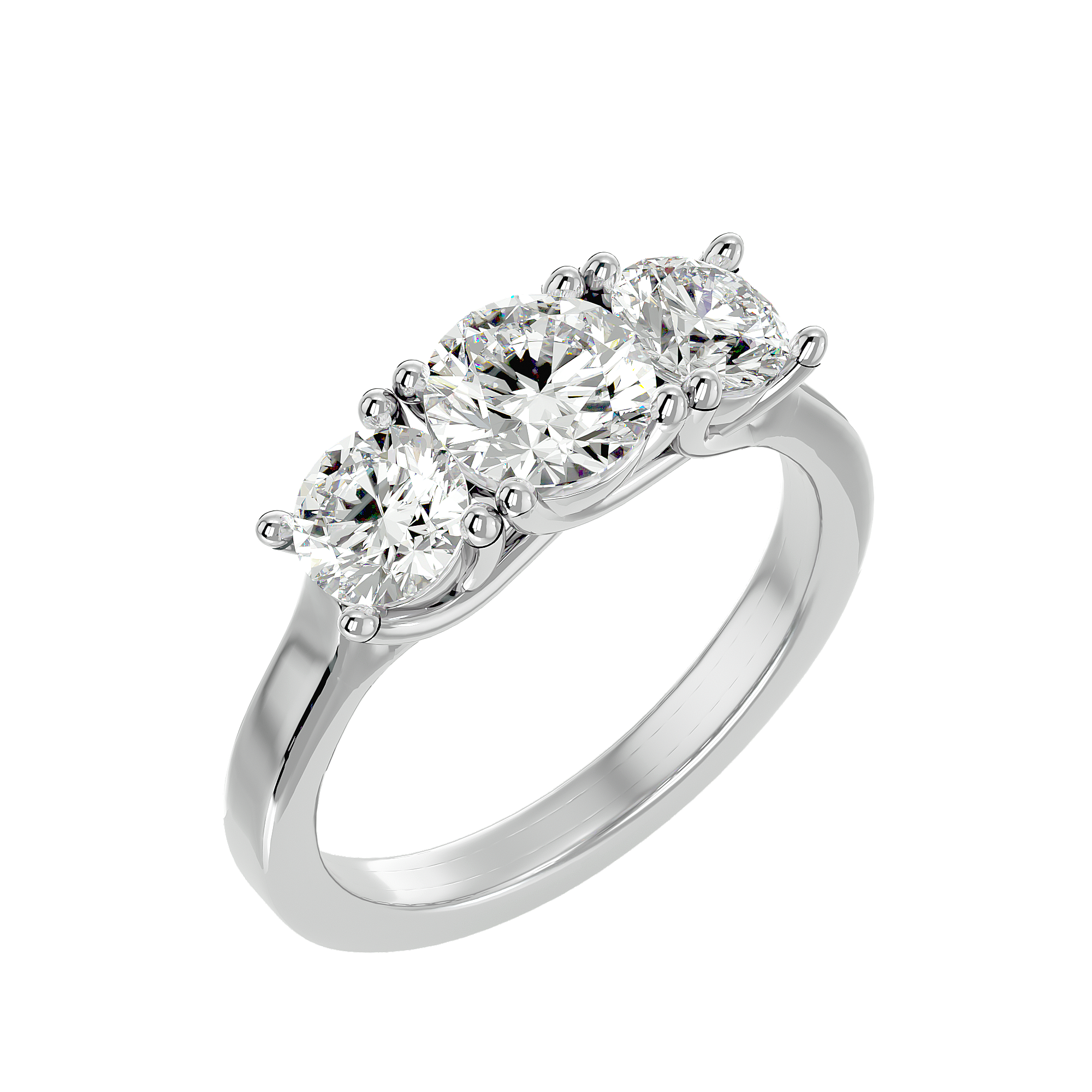 Adya Three Stone Ring