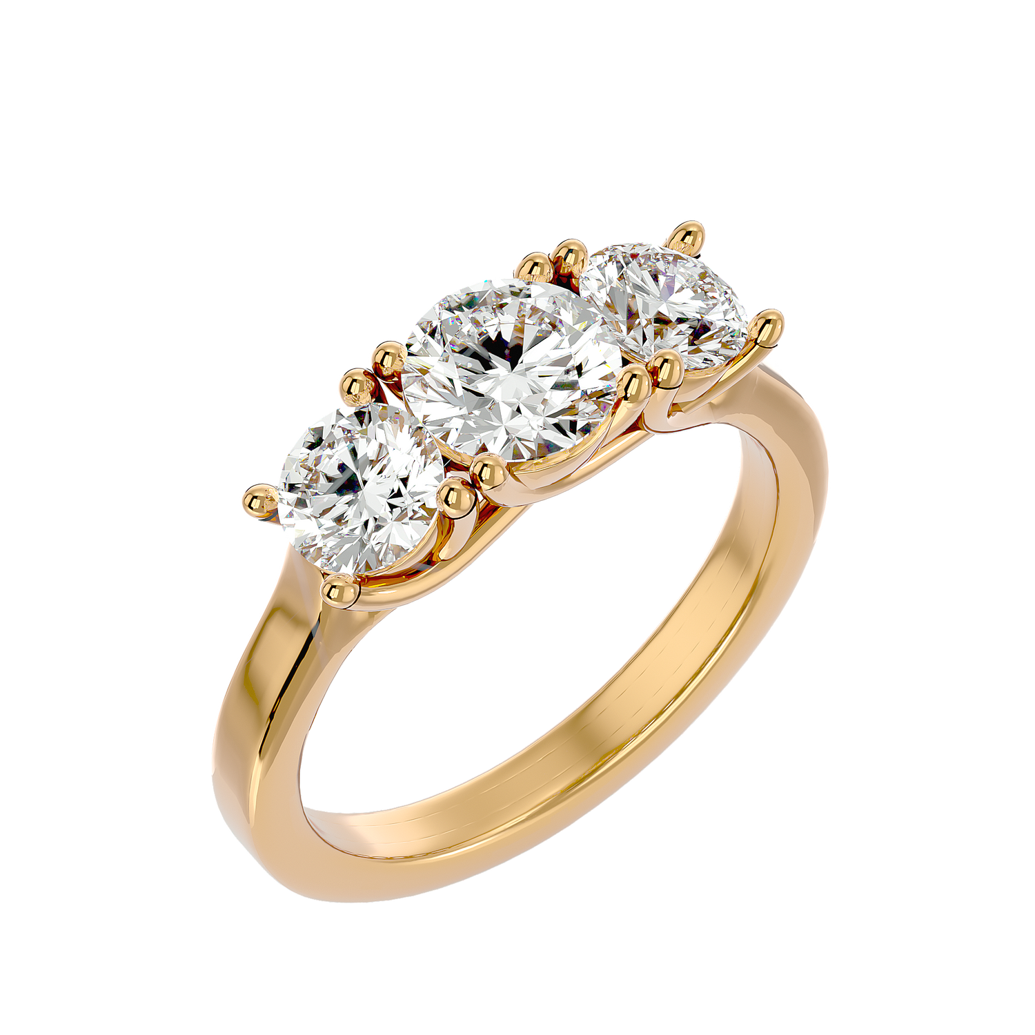 Adya Three Stone Ring