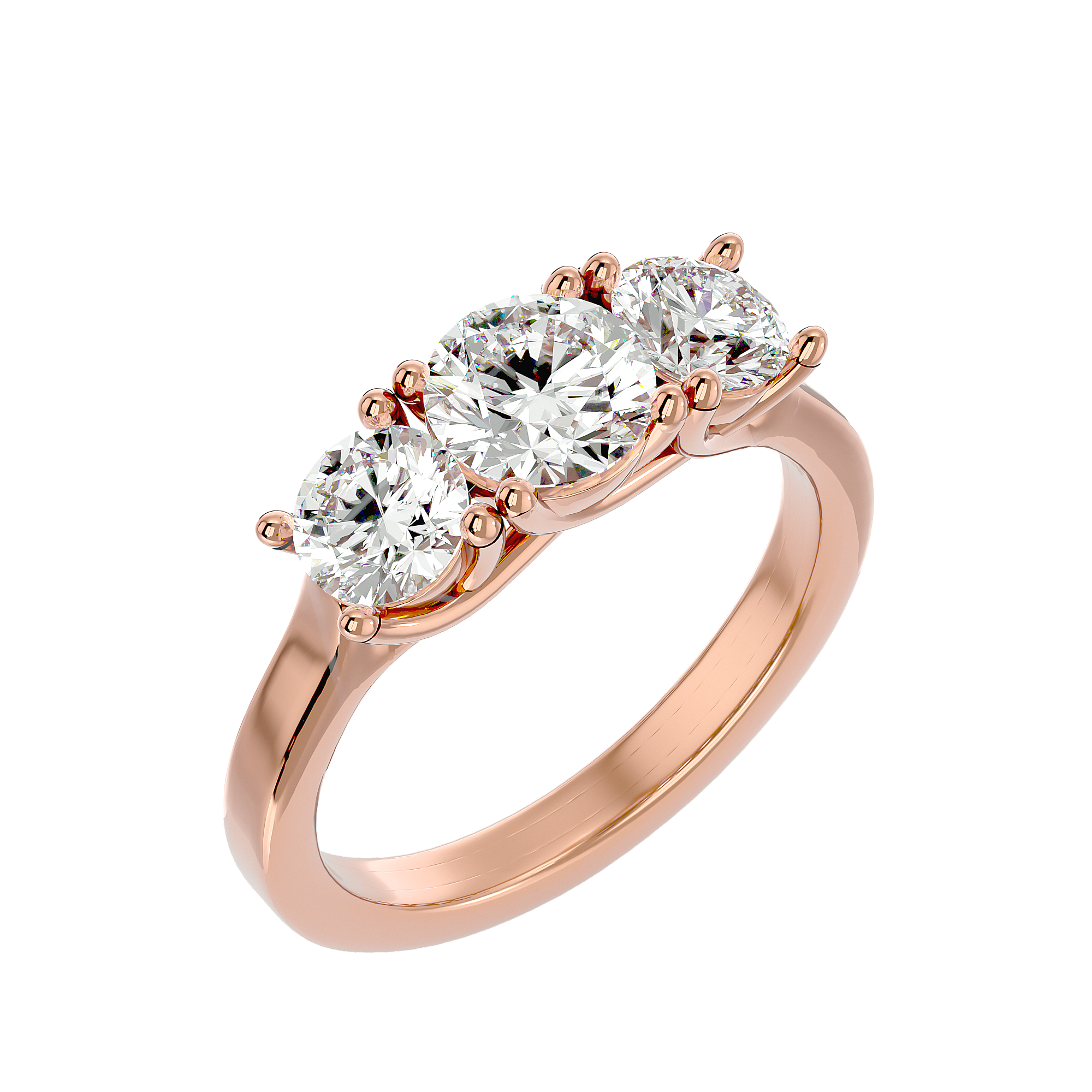 Adya Three Stone Ring