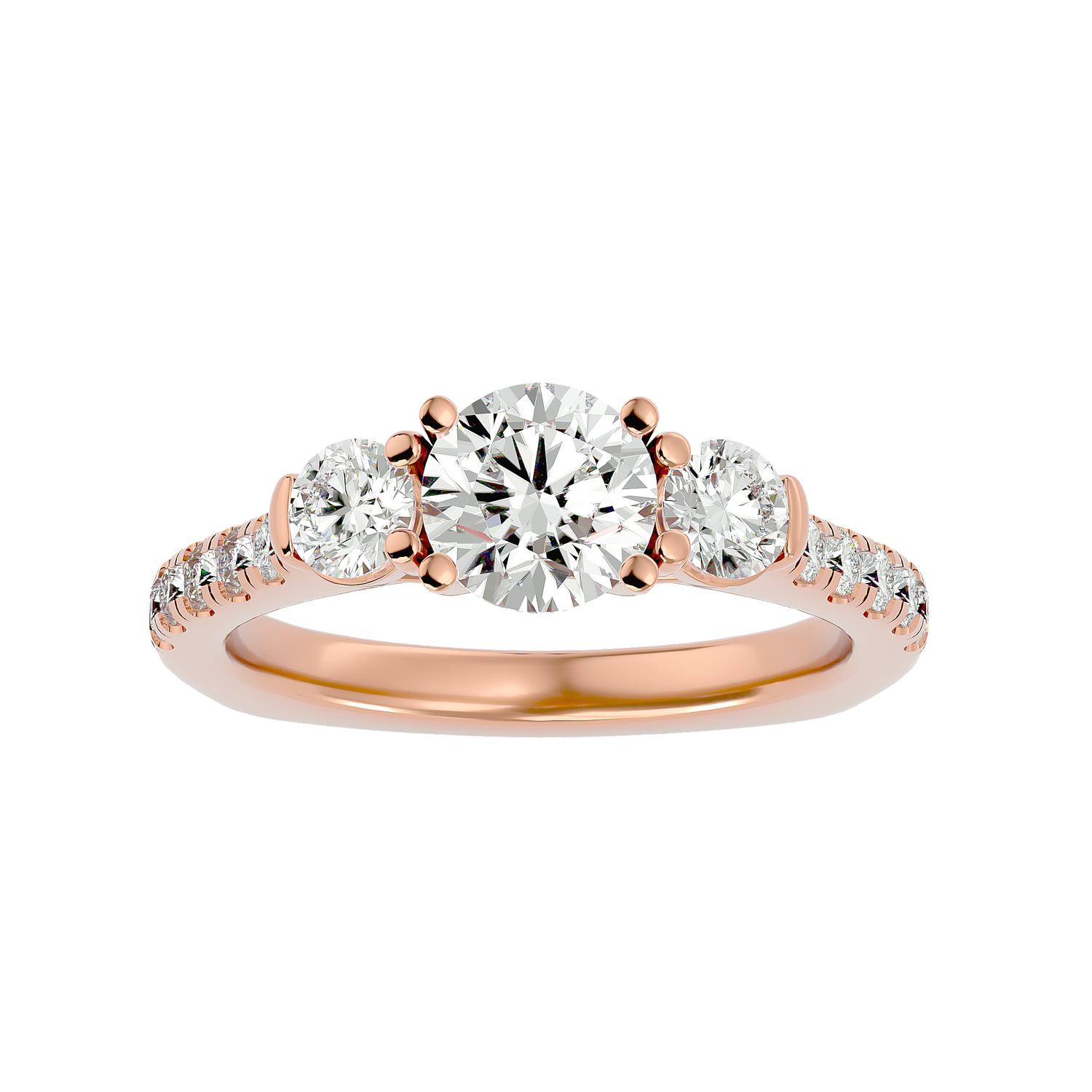Sitara Three Stone Ring