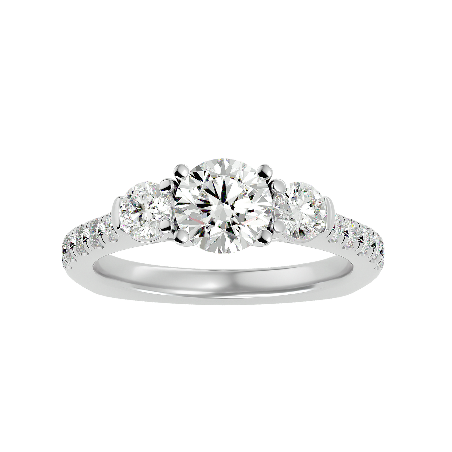 Sitara Three Stone Ring