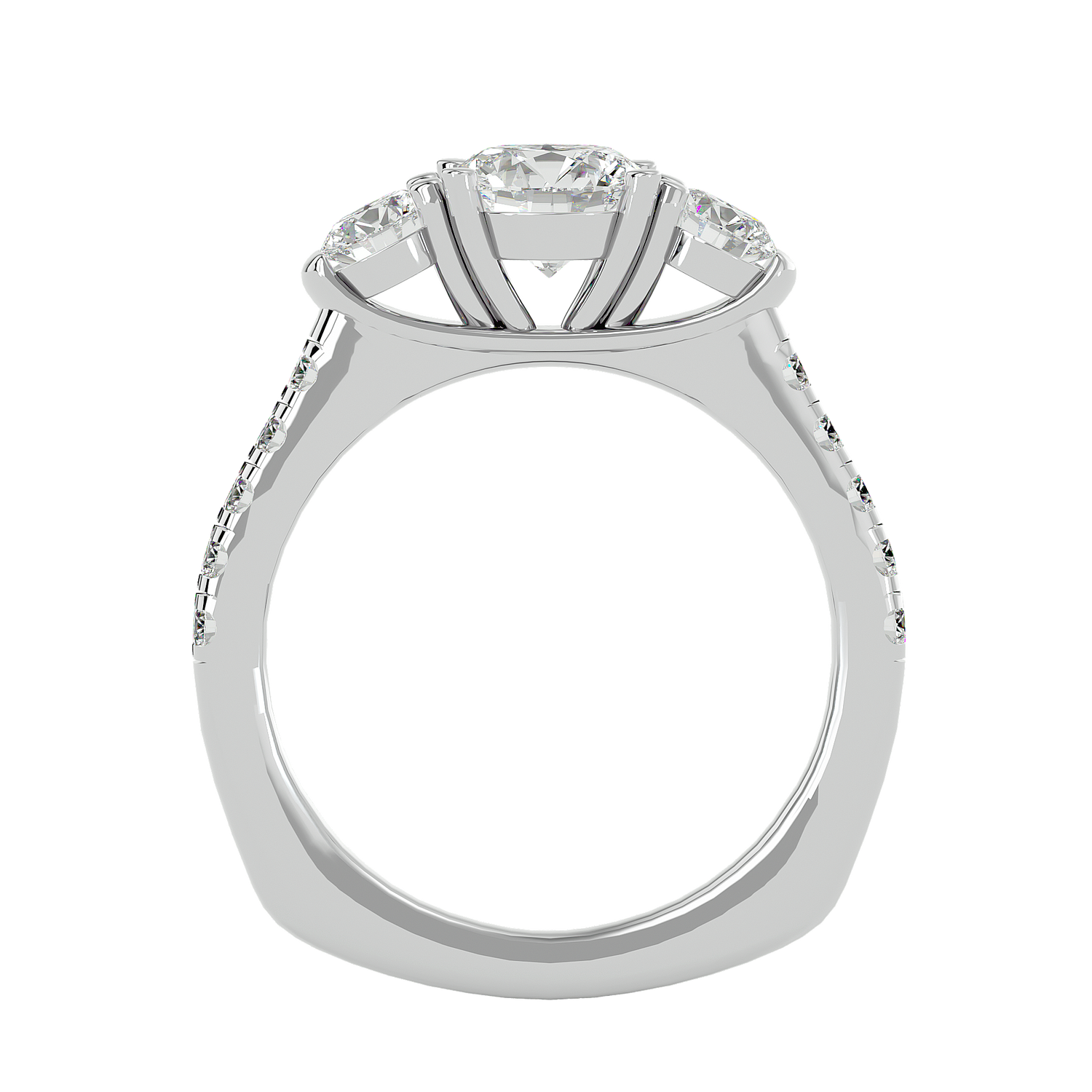Sitara Three Stone Ring