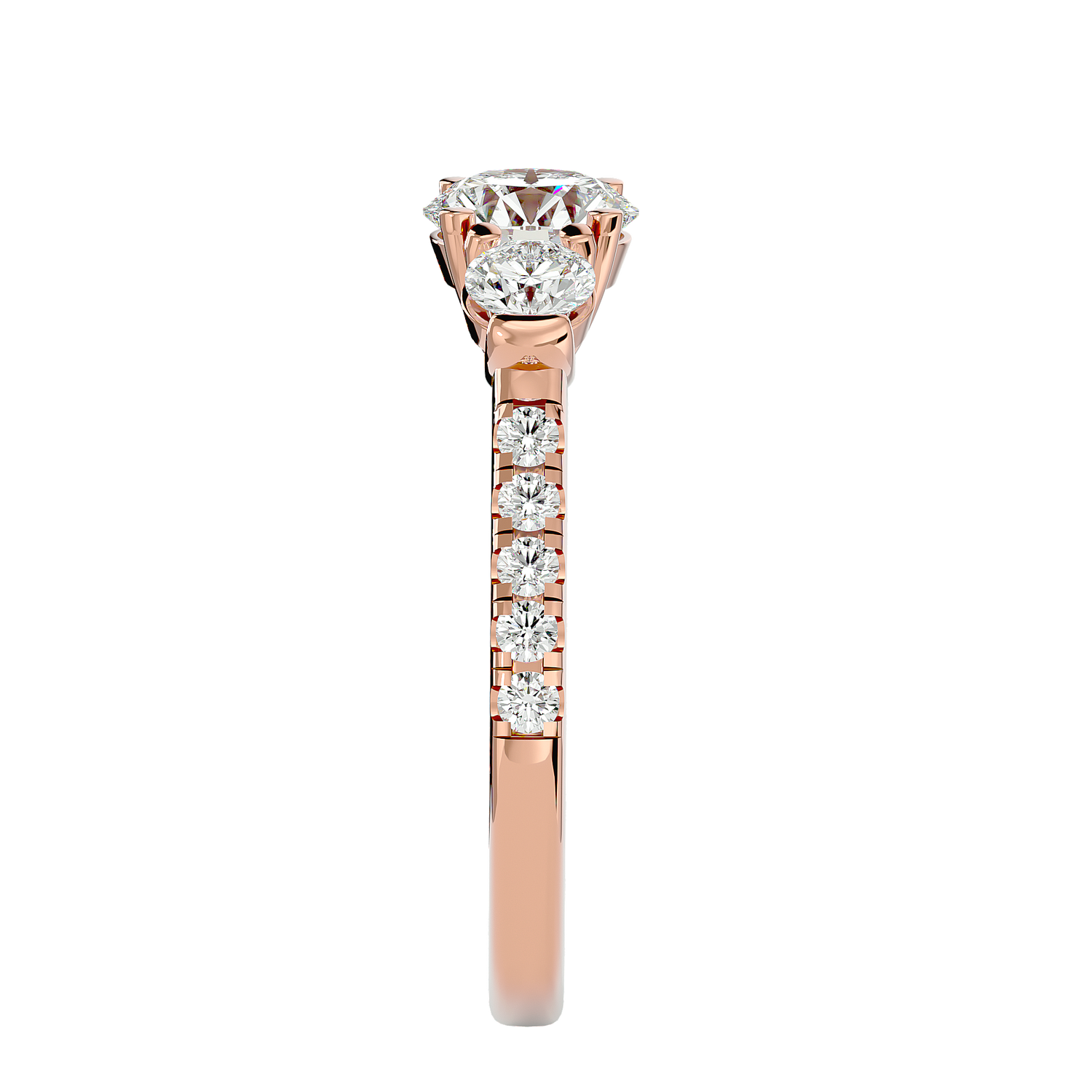 Sitara Three Stone Ring