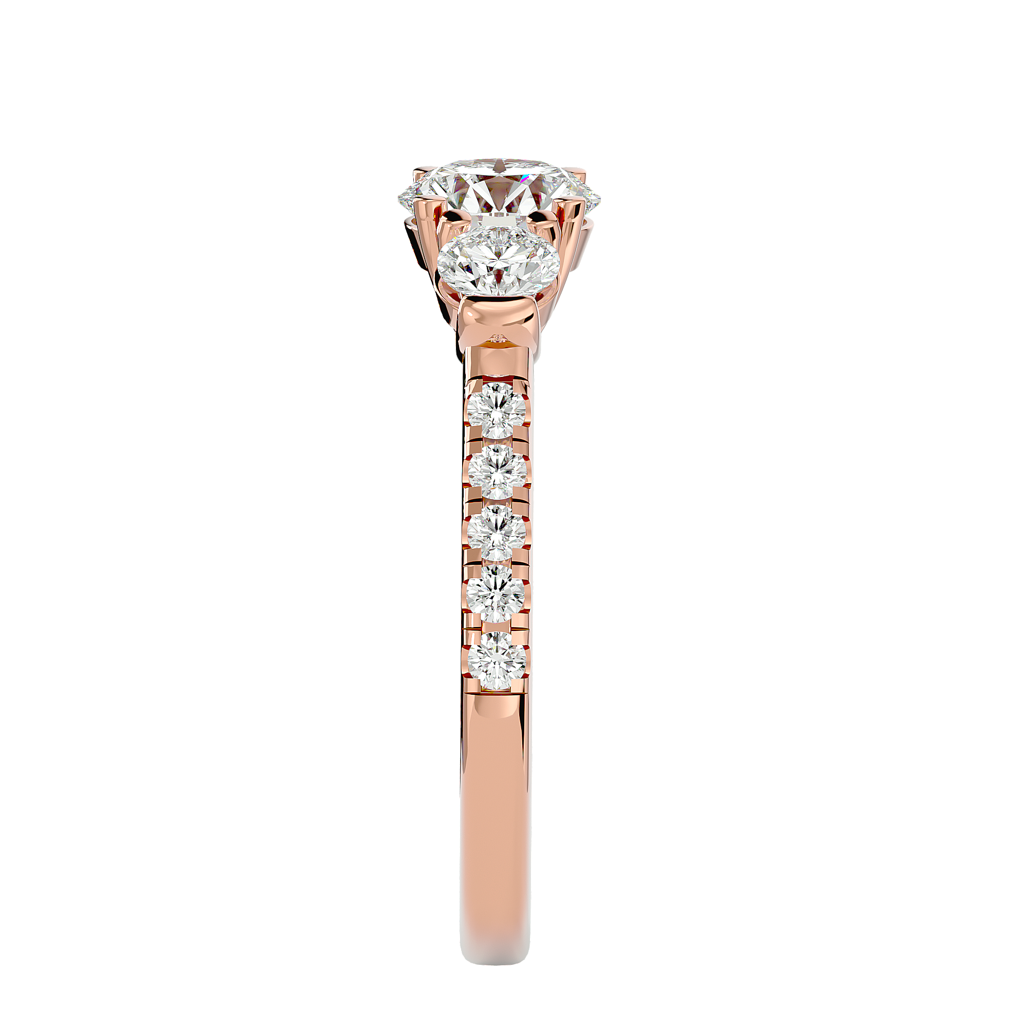 Sitara Three Stone Ring