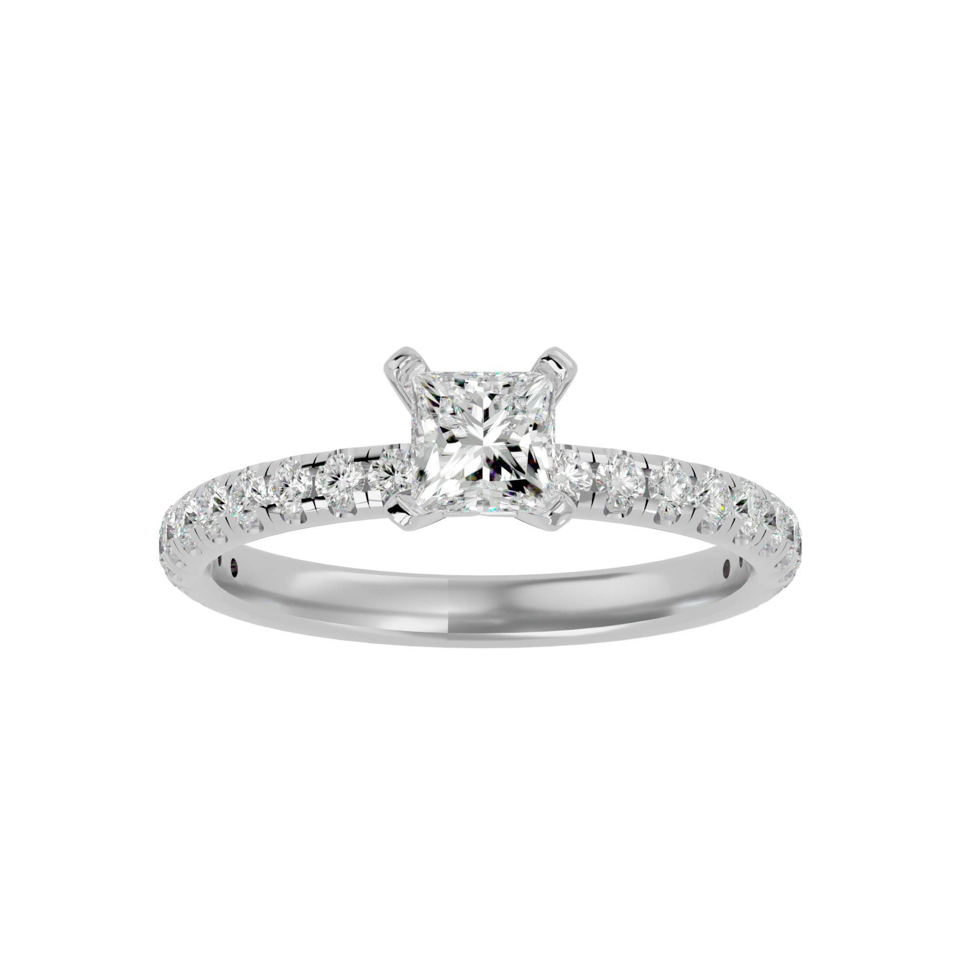 Poppy Solitaire Ring