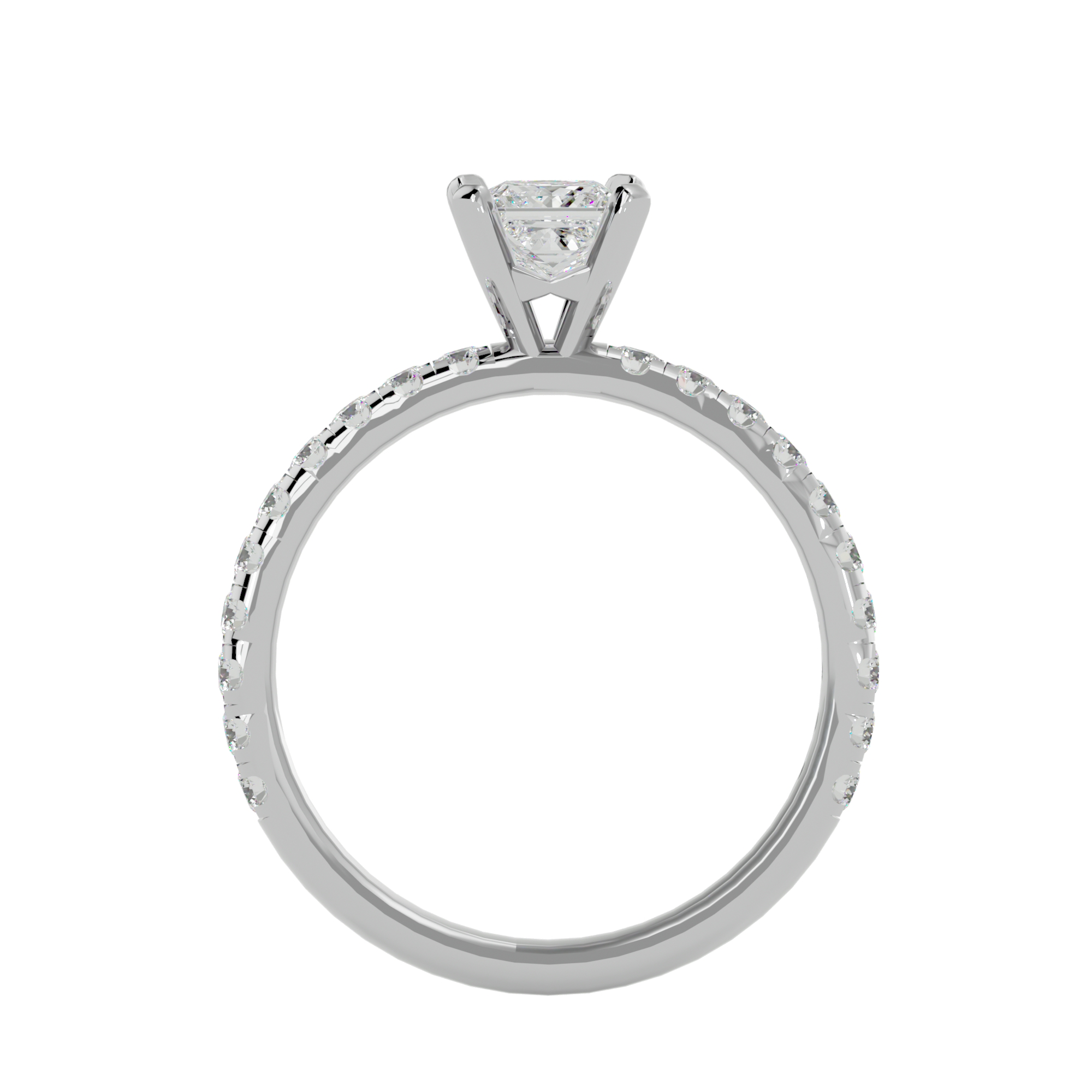 Poppy Solitaire Ring