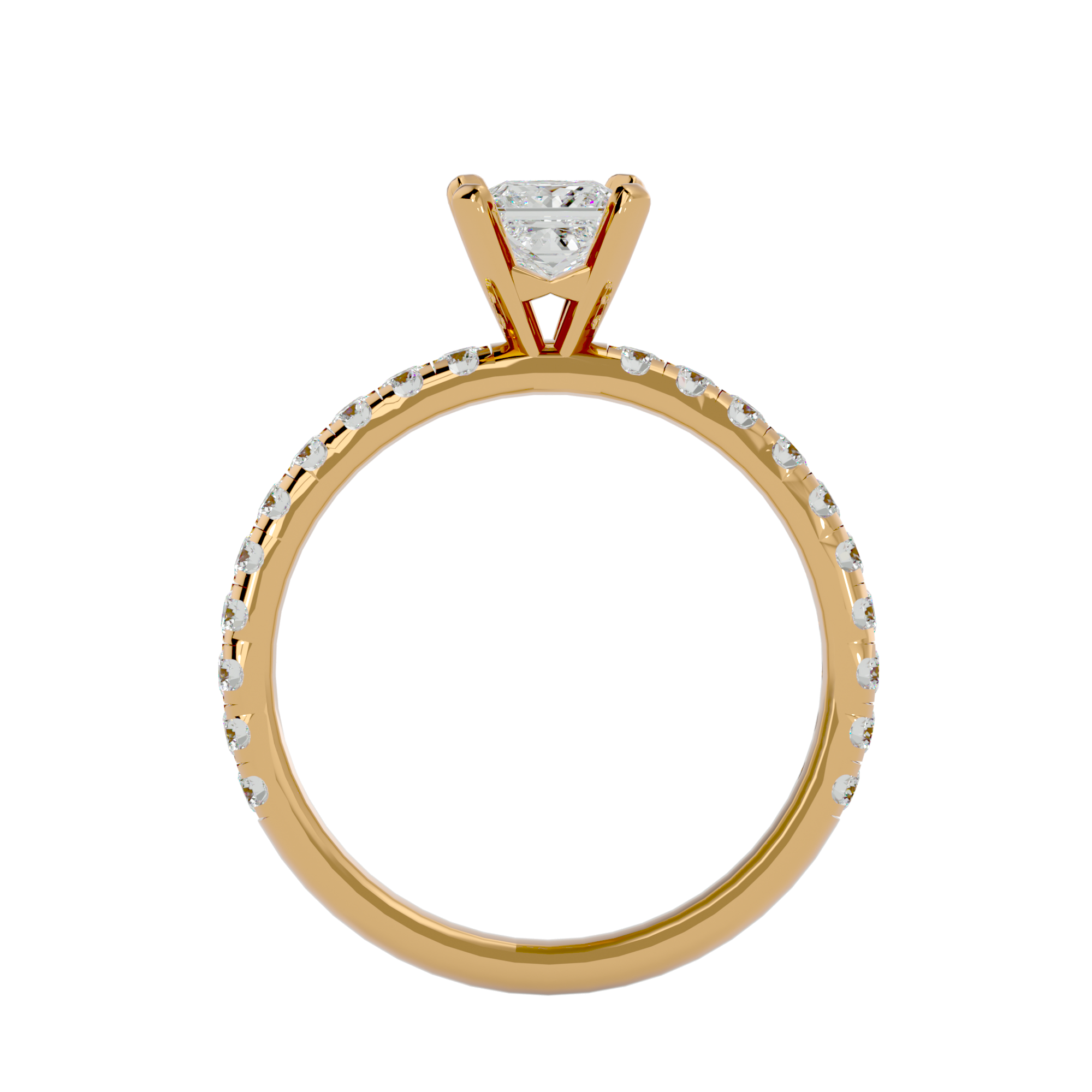 Poppy Solitaire Ring