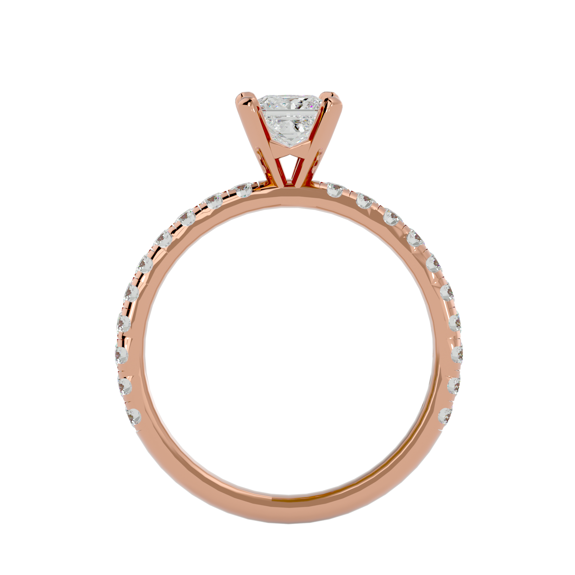 Poppy Solitaire Ring