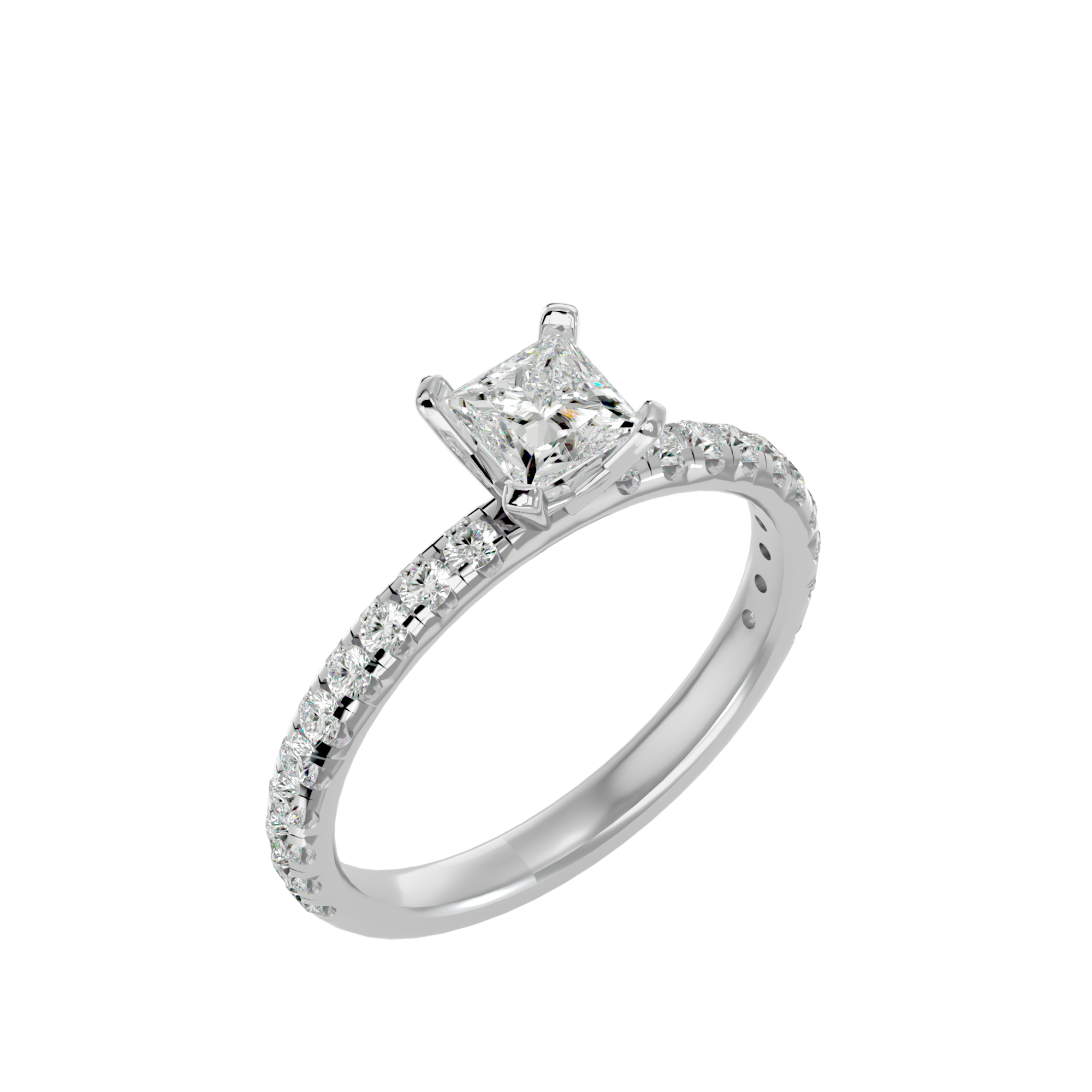 Poppy Solitaire Ring