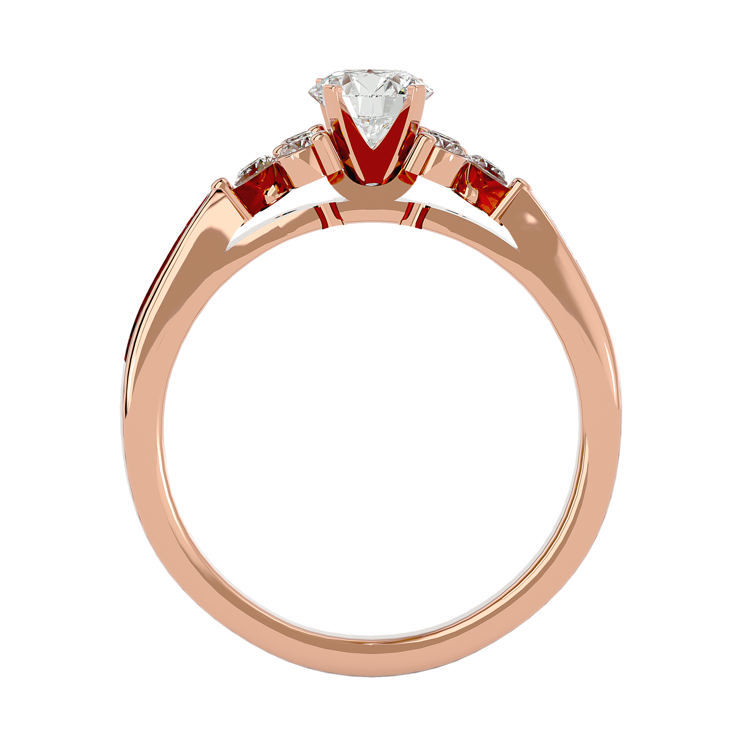 Flora Solitaire Ring