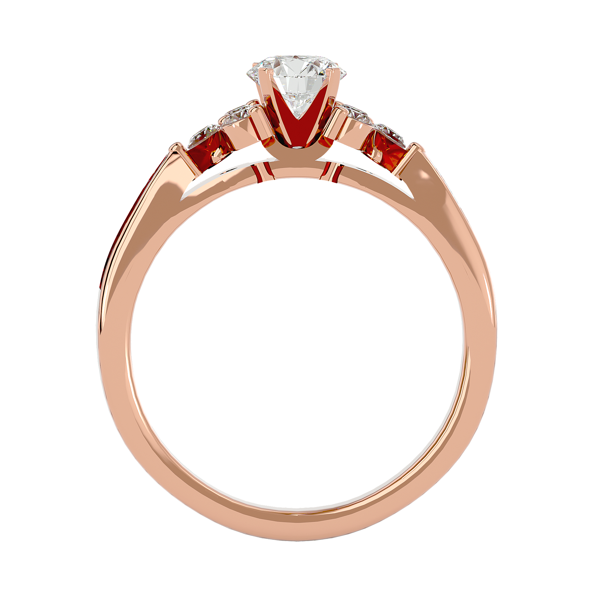 Flora Solitaire Ring