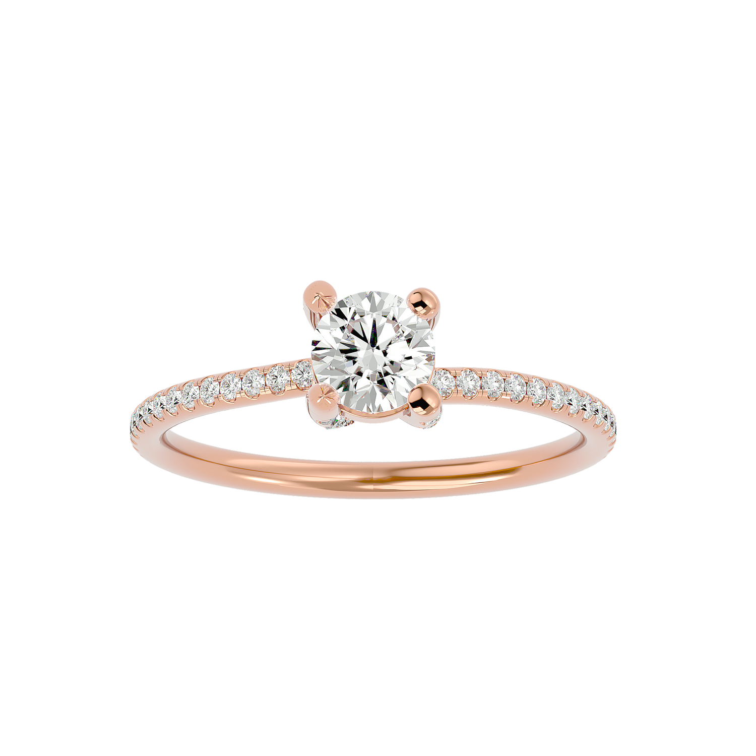 Cosmia Solitaire Ring