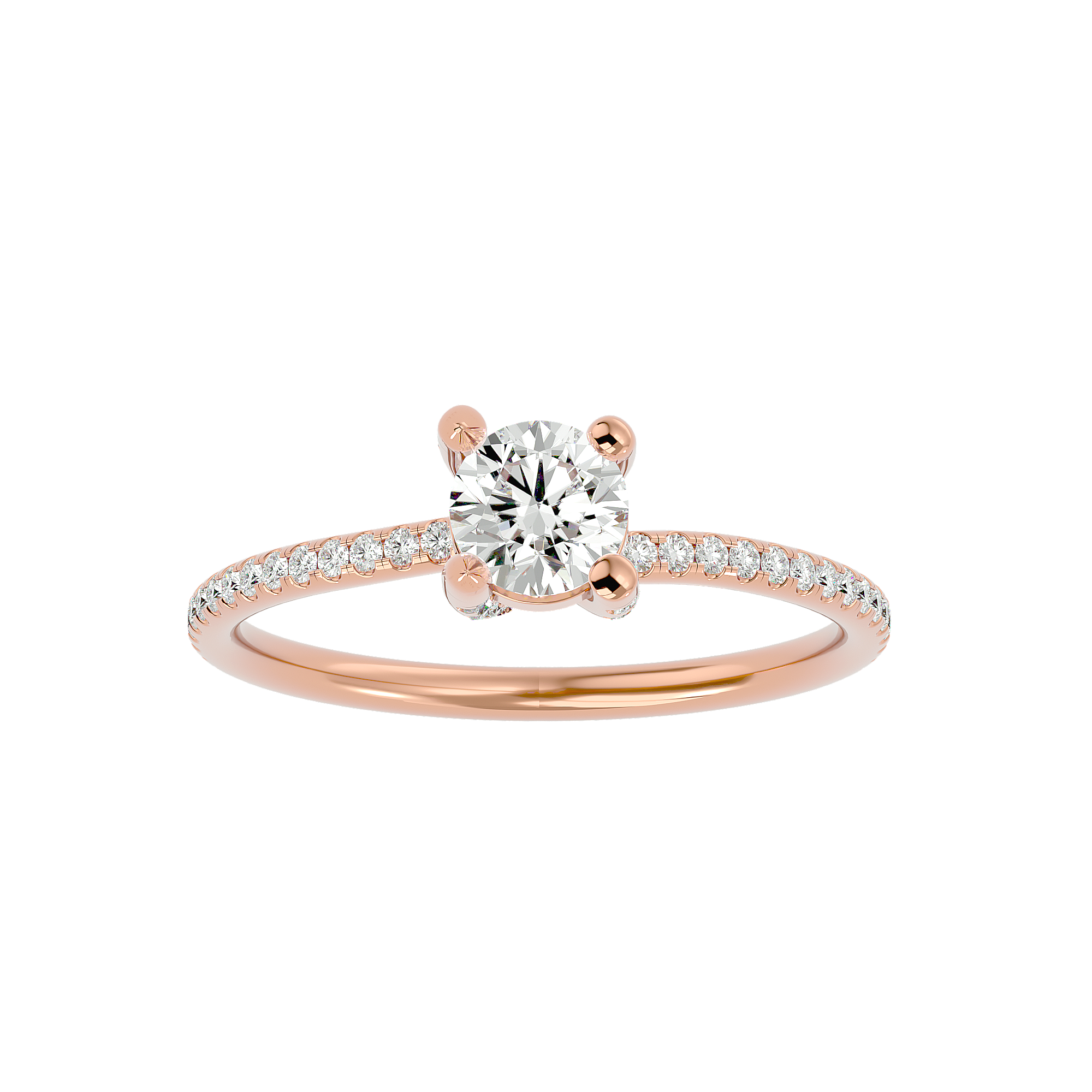 Cosmia Solitaire Ring