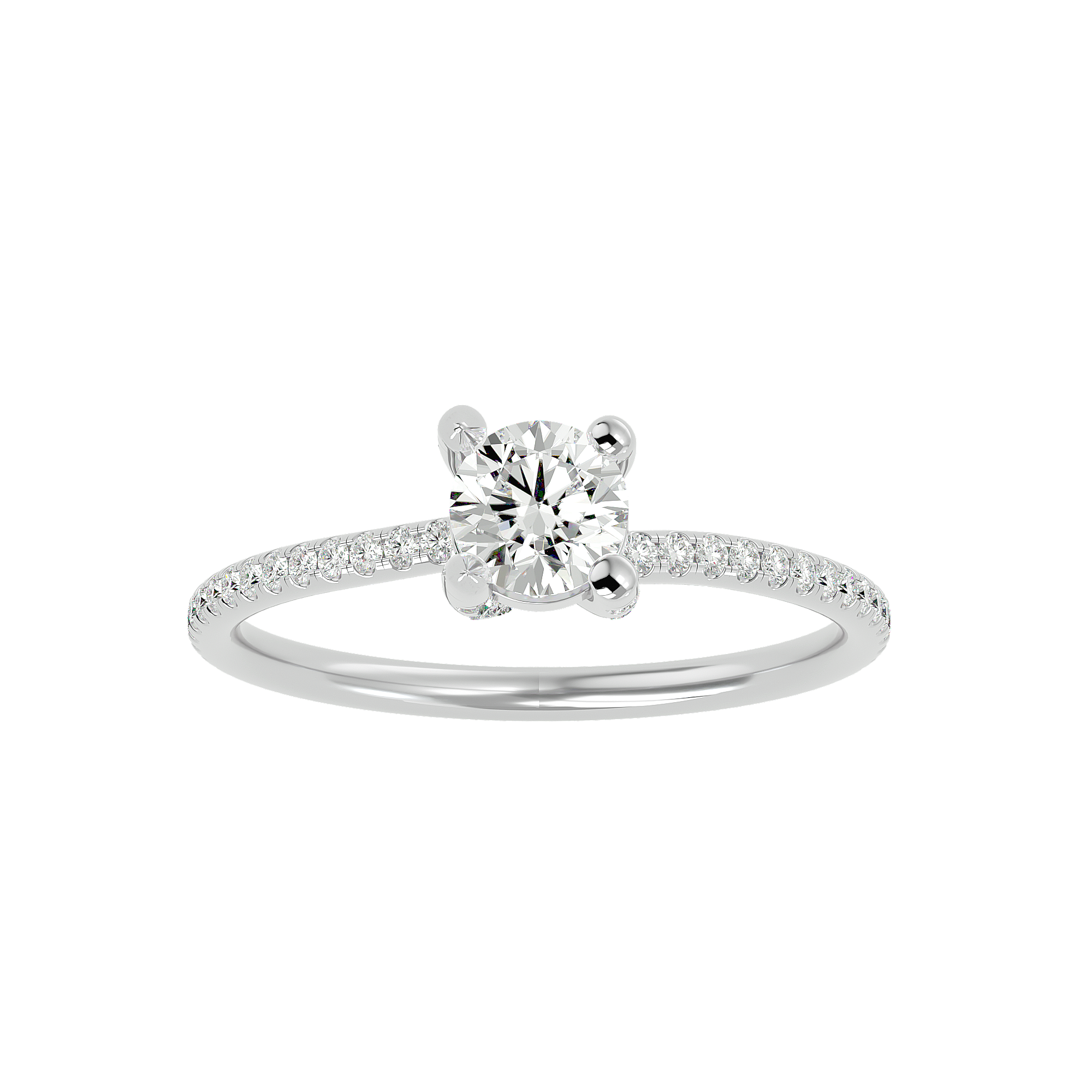 Cosmia Solitaire Ring
