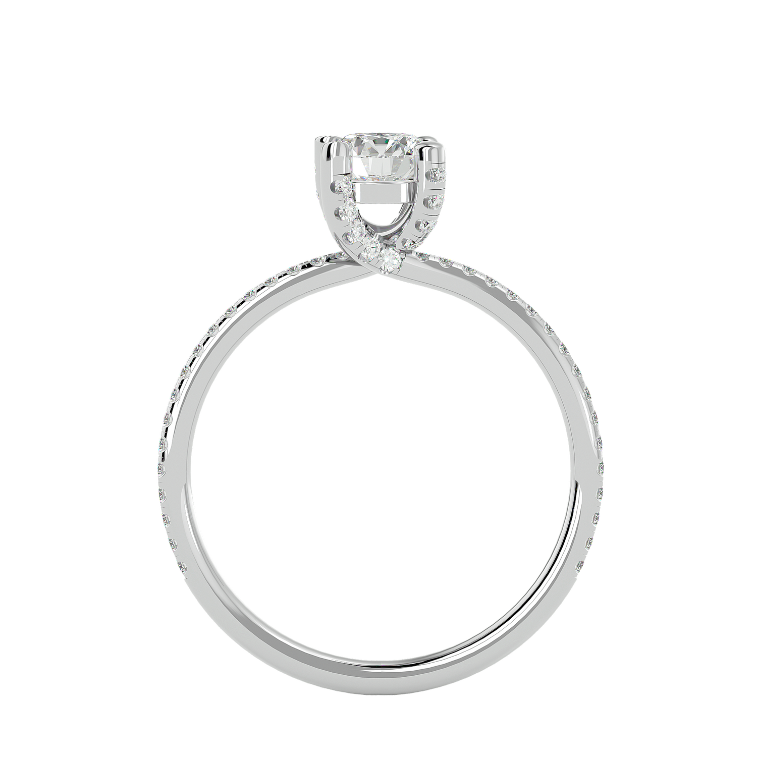 Cosmia Solitaire Ring