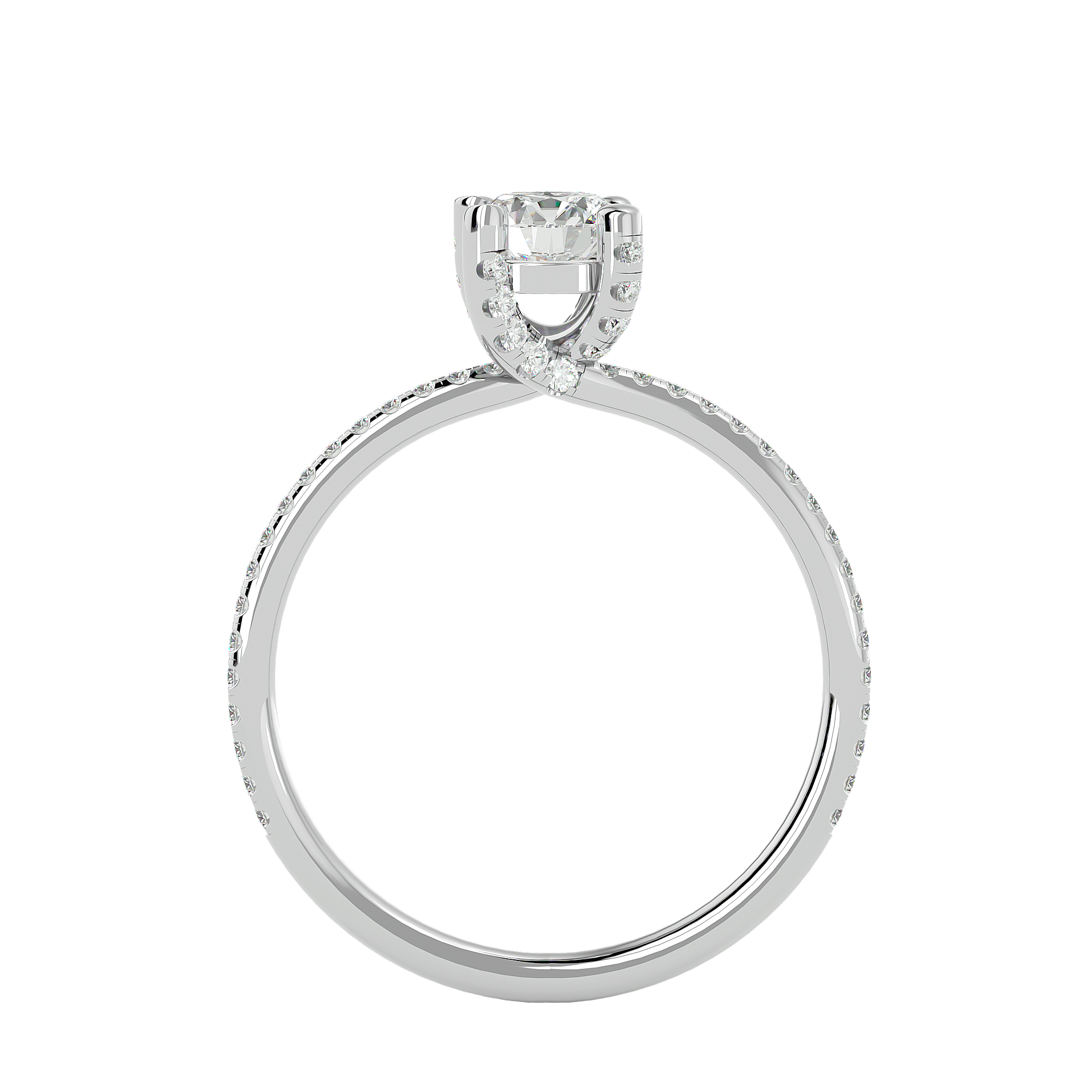 Cosmia Solitaire Ring