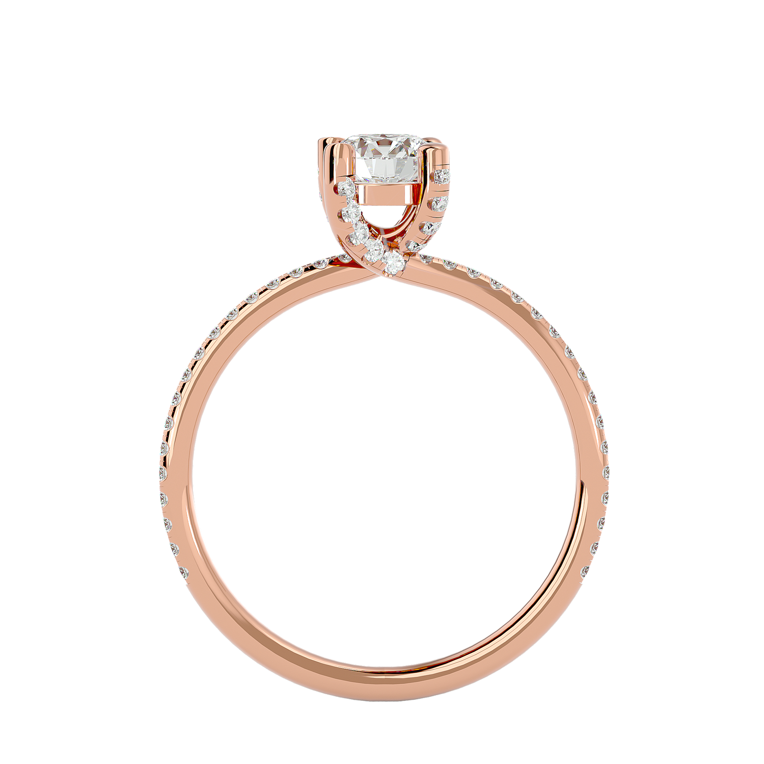 Cosmia Solitaire Ring