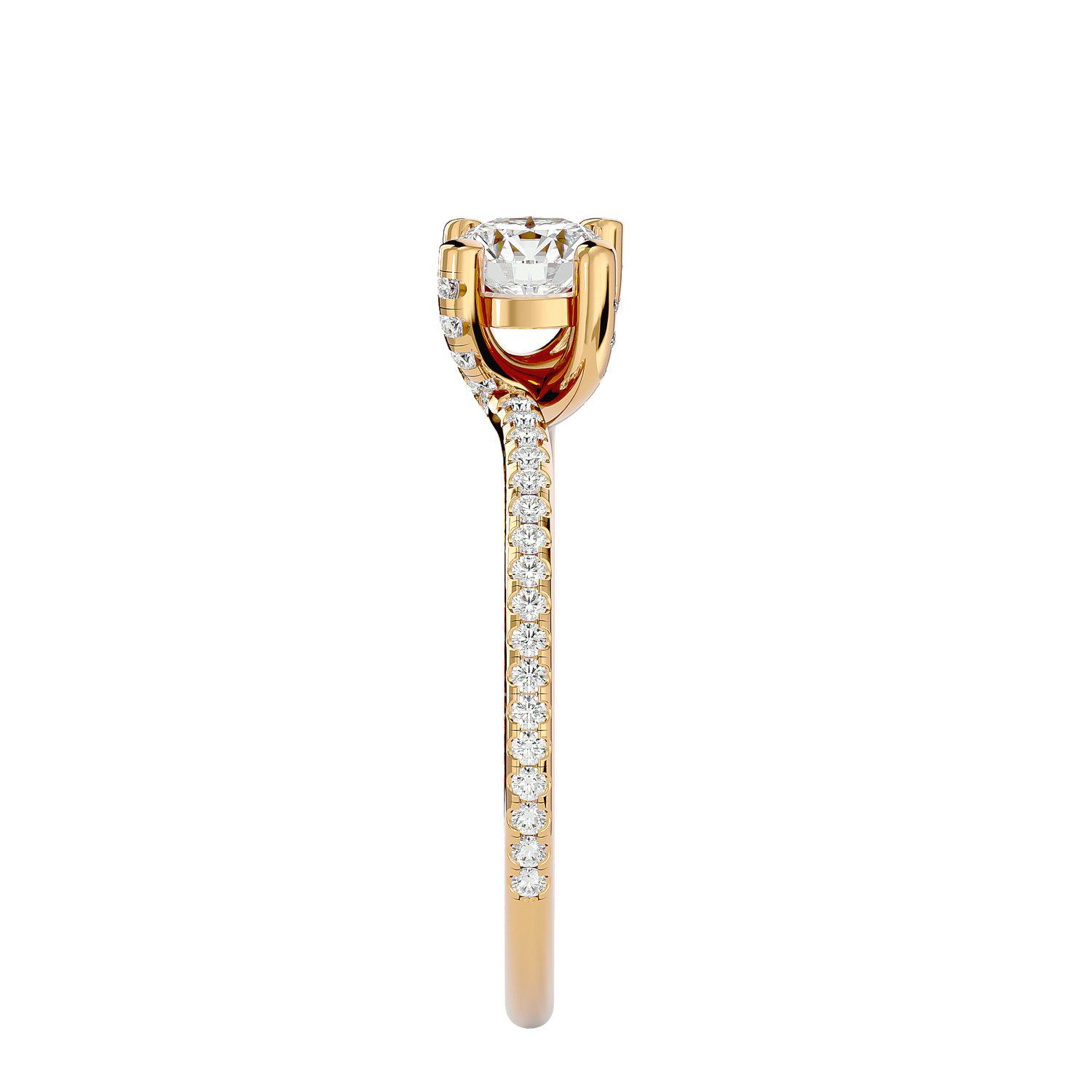 Cosmia Solitaire Ring