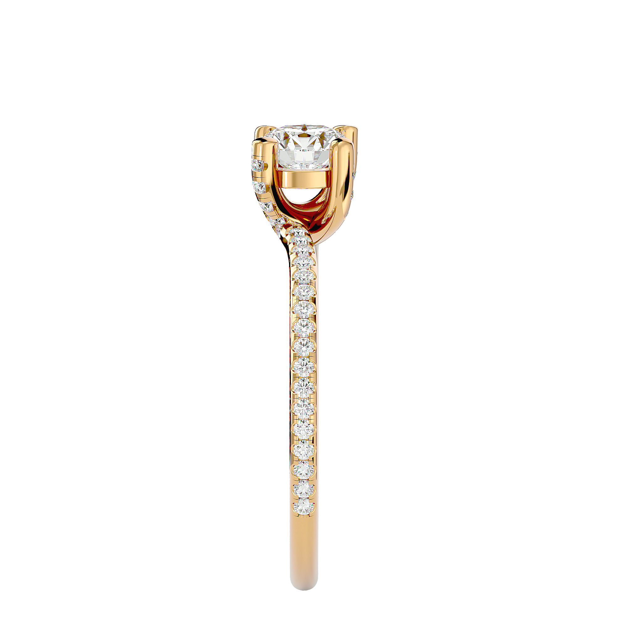 Cosmia Solitaire Ring