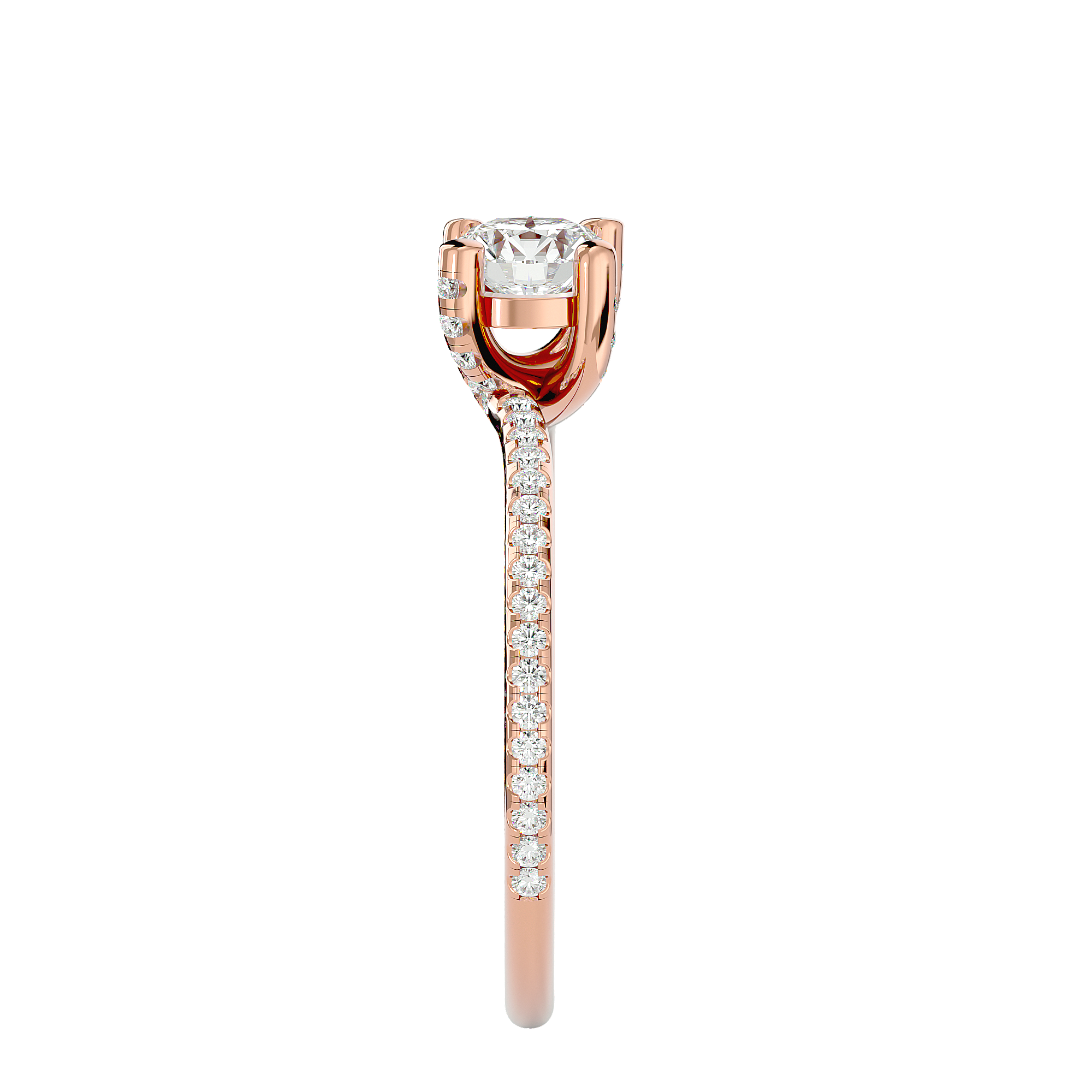 Cosmia Solitaire Ring