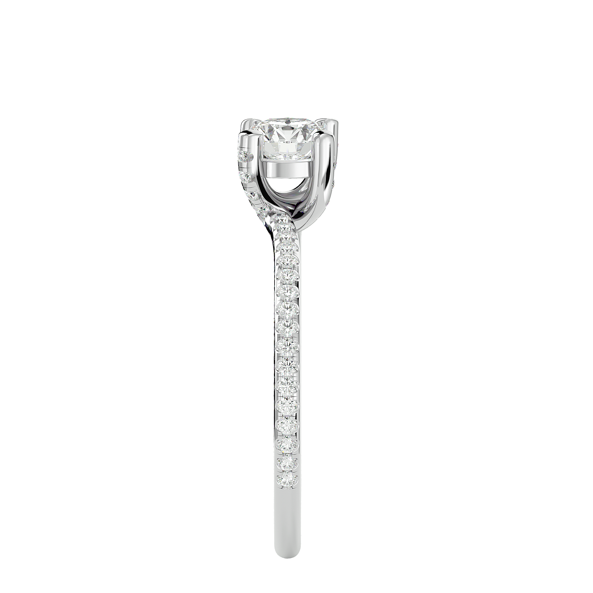 Cosmia Solitaire Ring