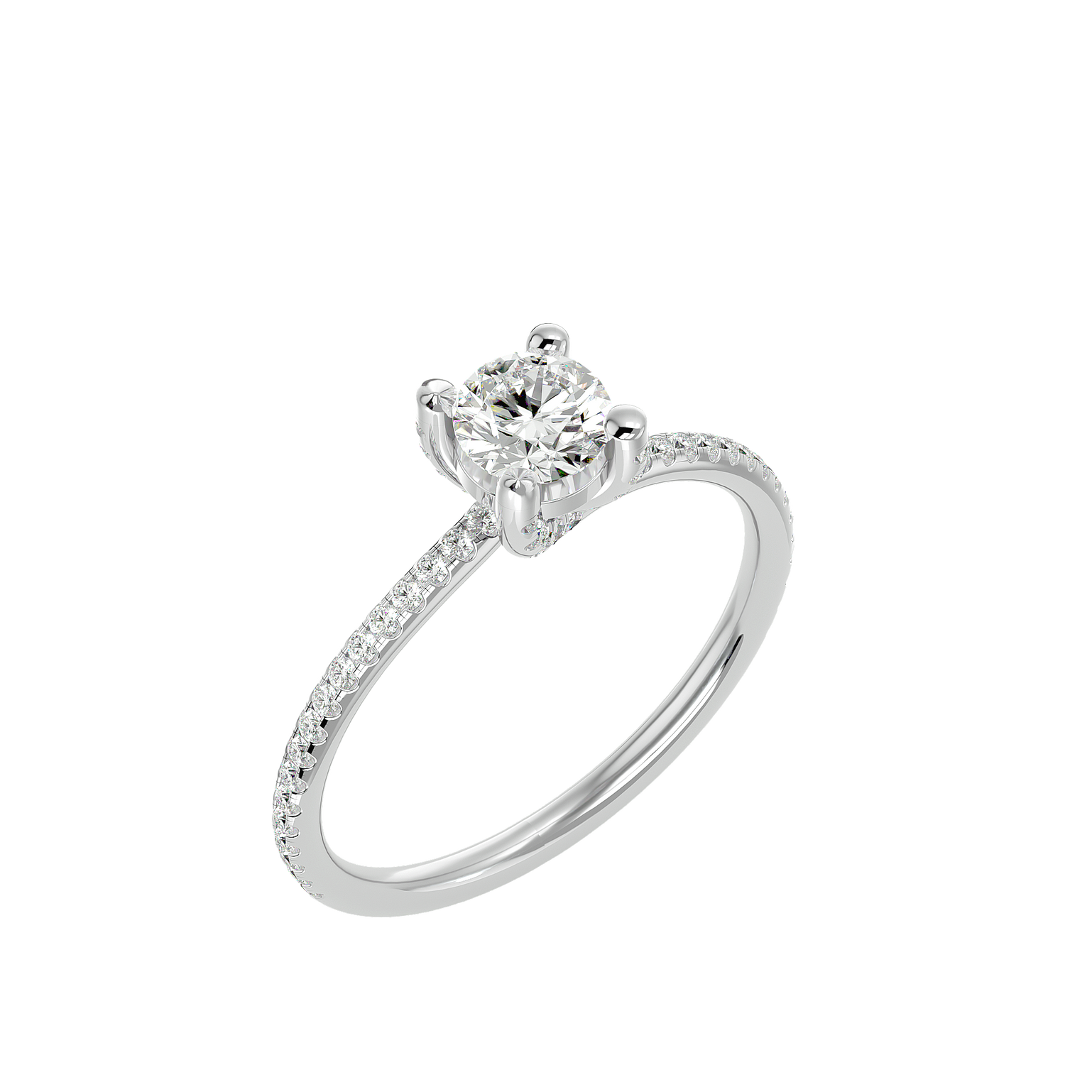 Cosmia Solitaire Ring