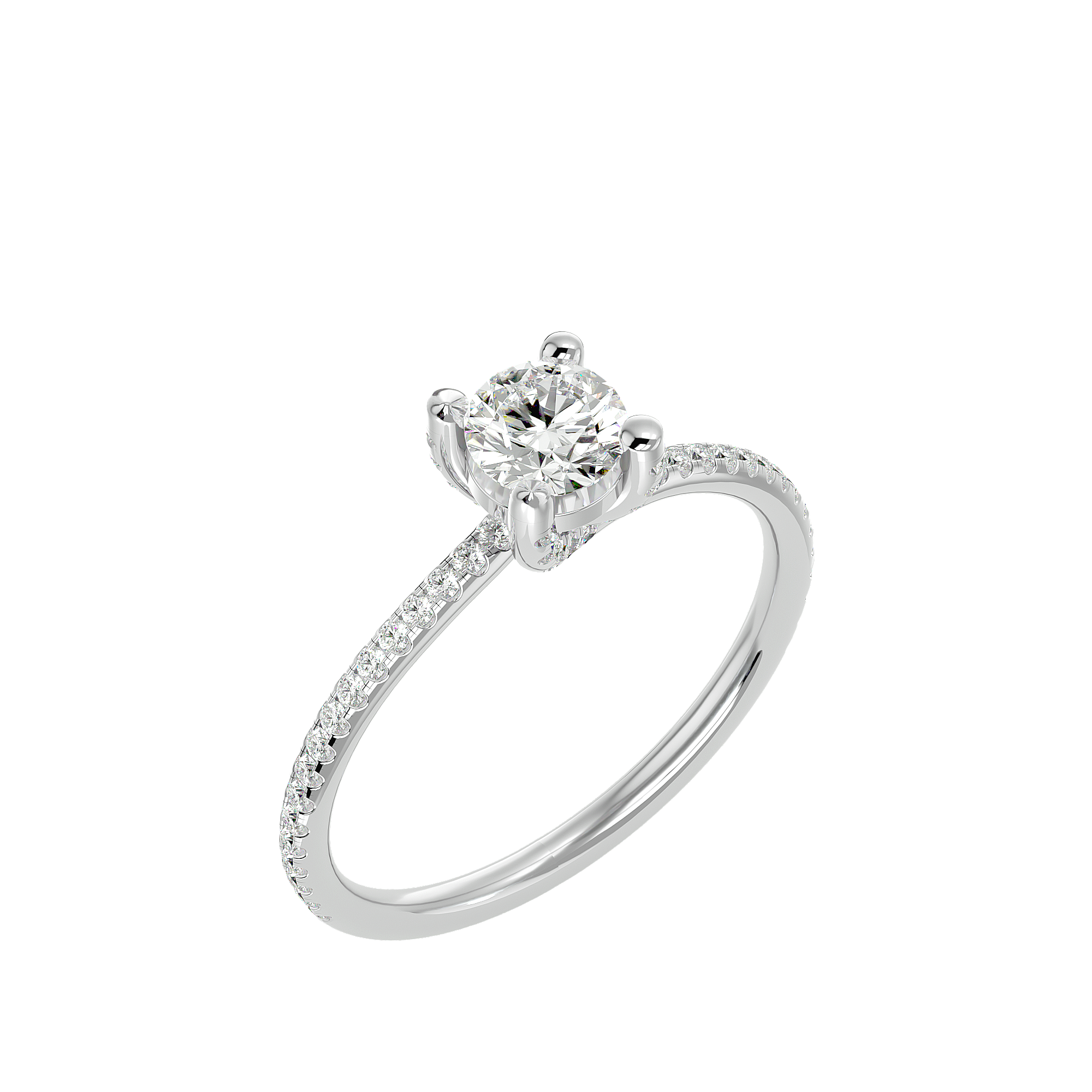 Cosmia Solitaire Ring
