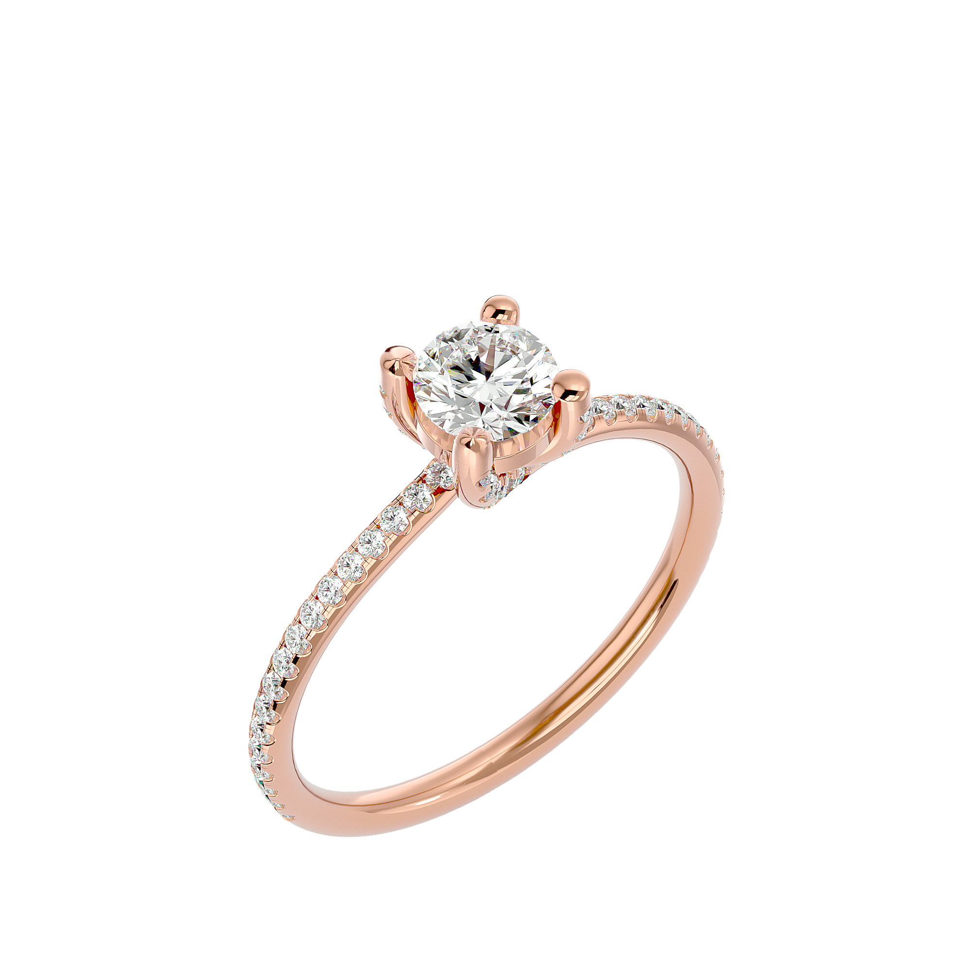 Cosmia Solitaire Ring