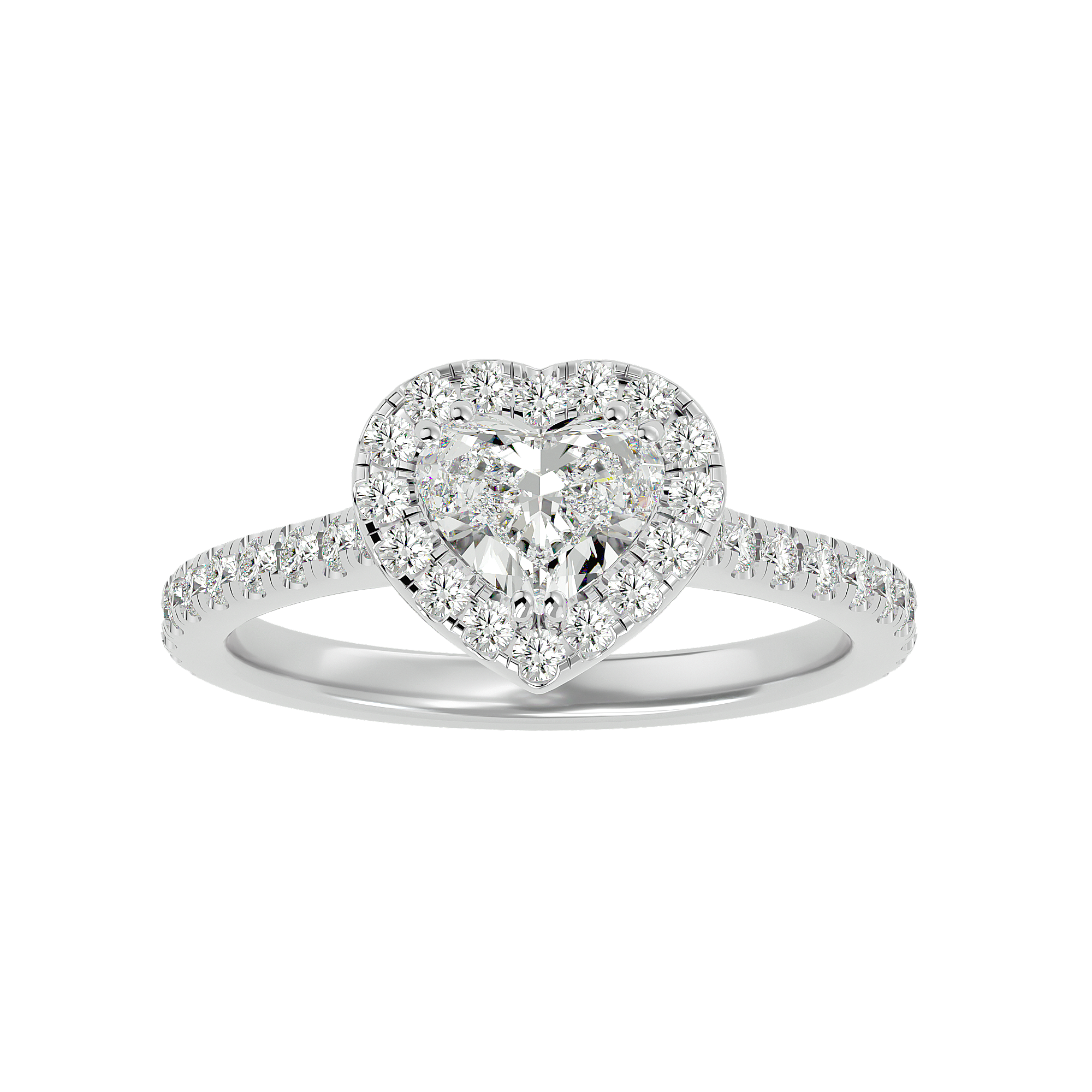 Erica Diamond Halo Ring