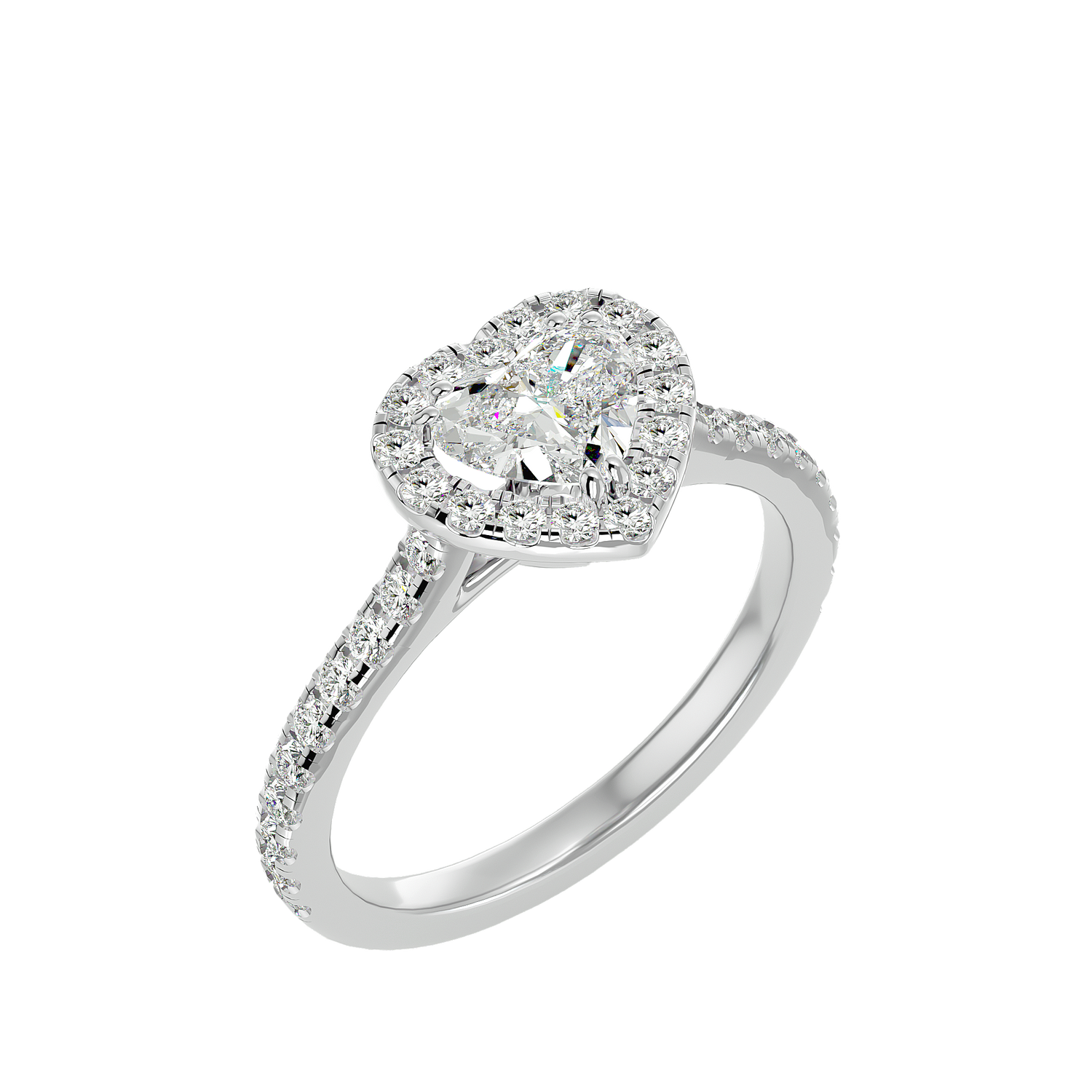 Erica Diamond Halo Ring