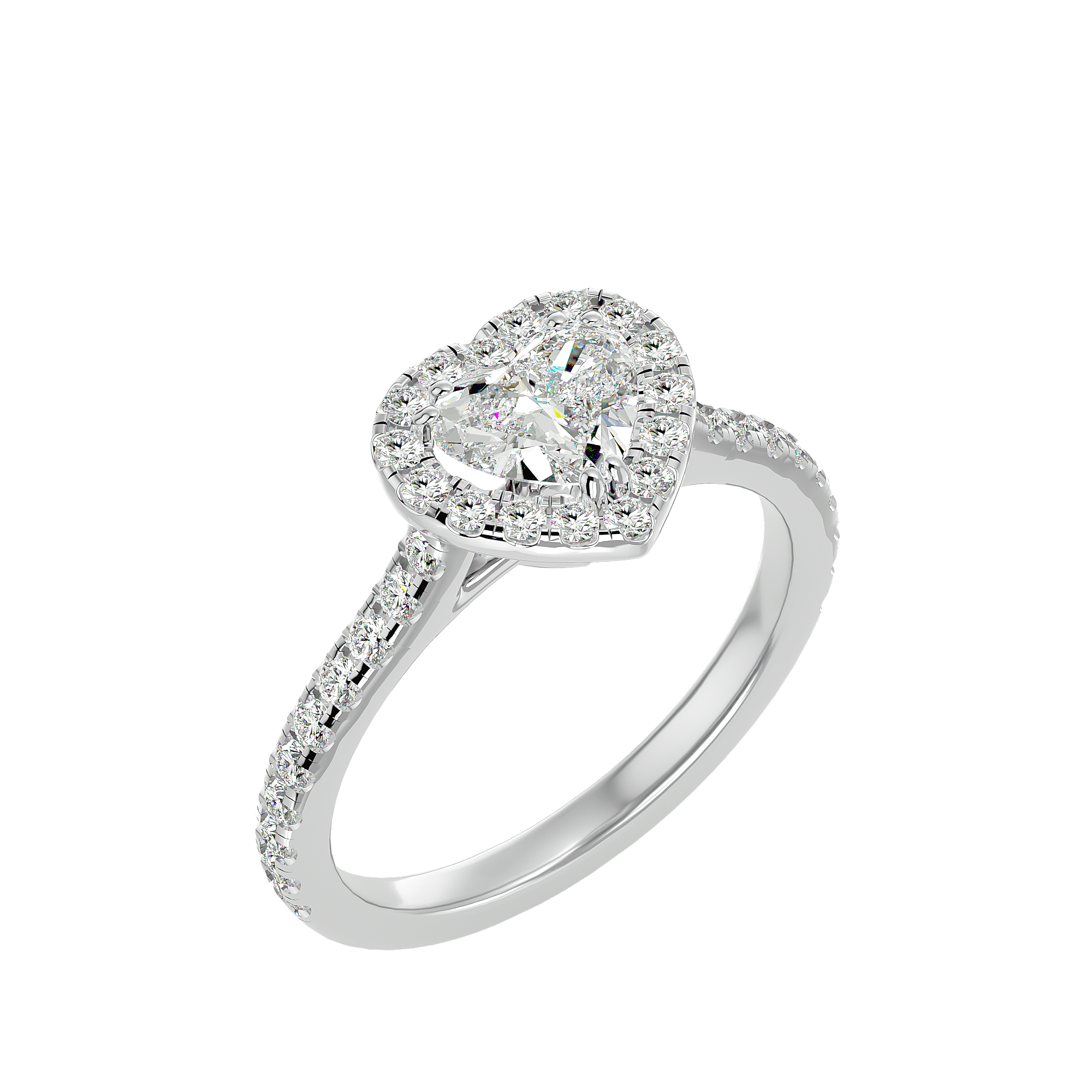 Erica Diamond Halo Ring
